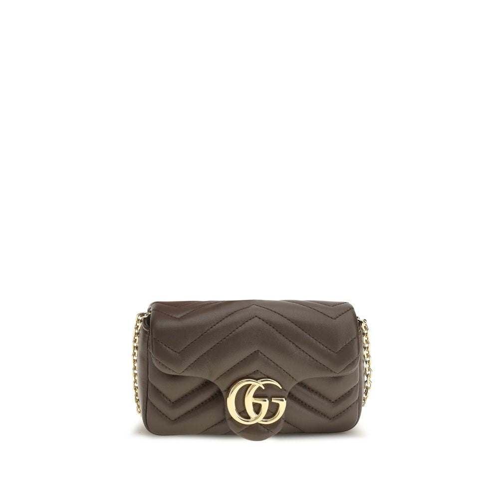 Gucci Brown Calf Leather Bos Taurus Handbag
