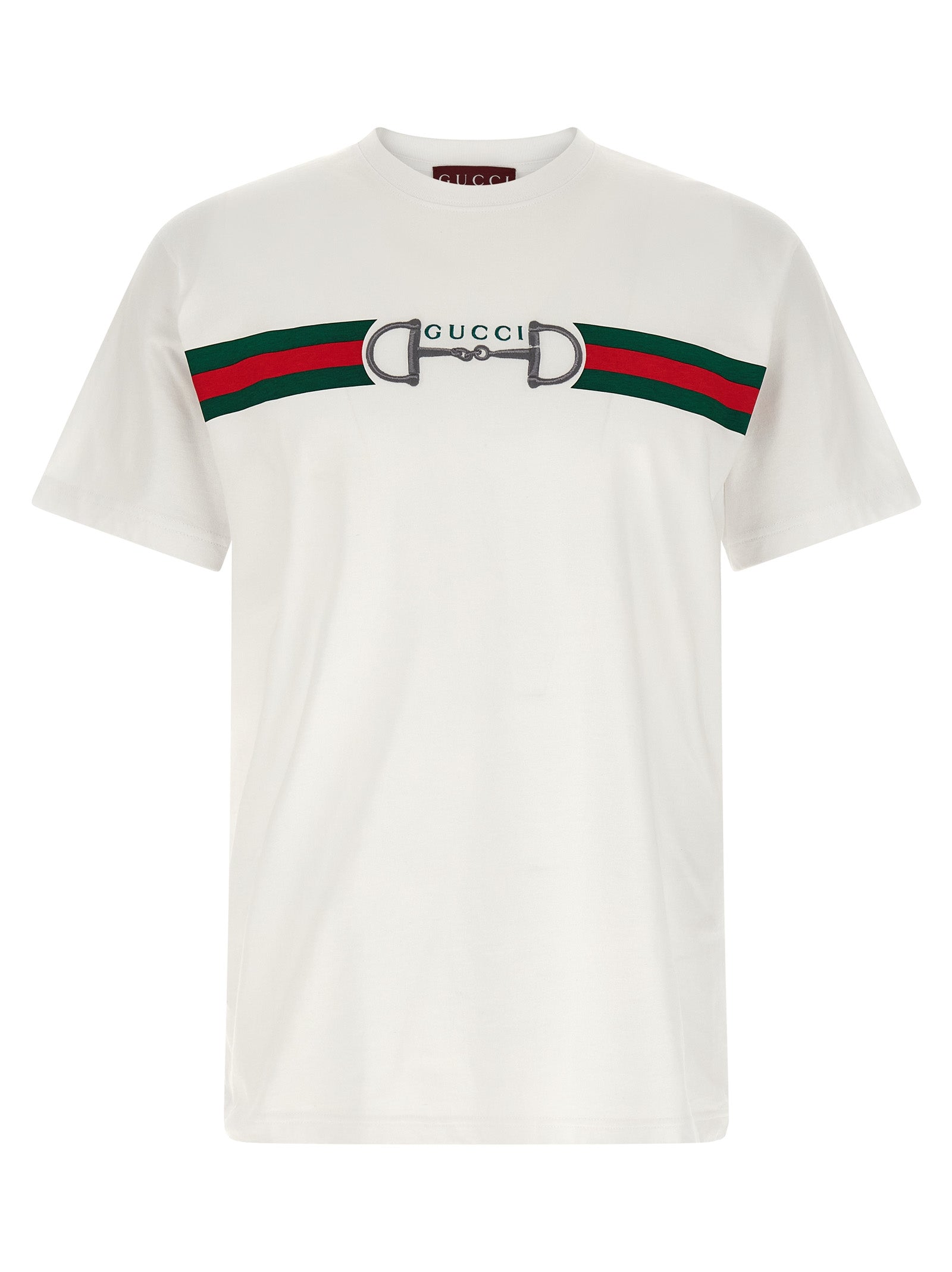Gucci White Cotton T-Shirt
