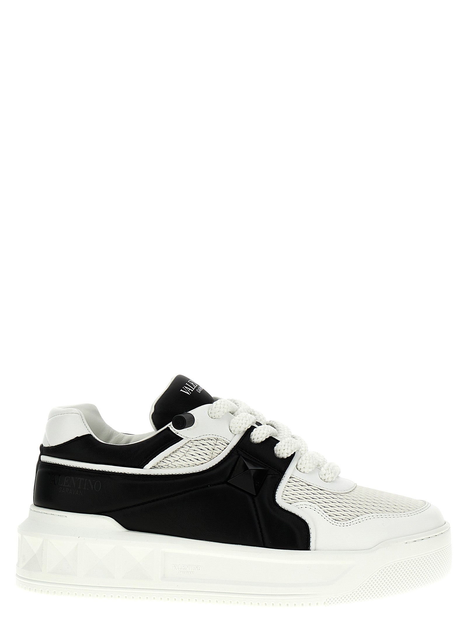 Valentino Garavani Bicolor Calfskin Chunky Sneakers