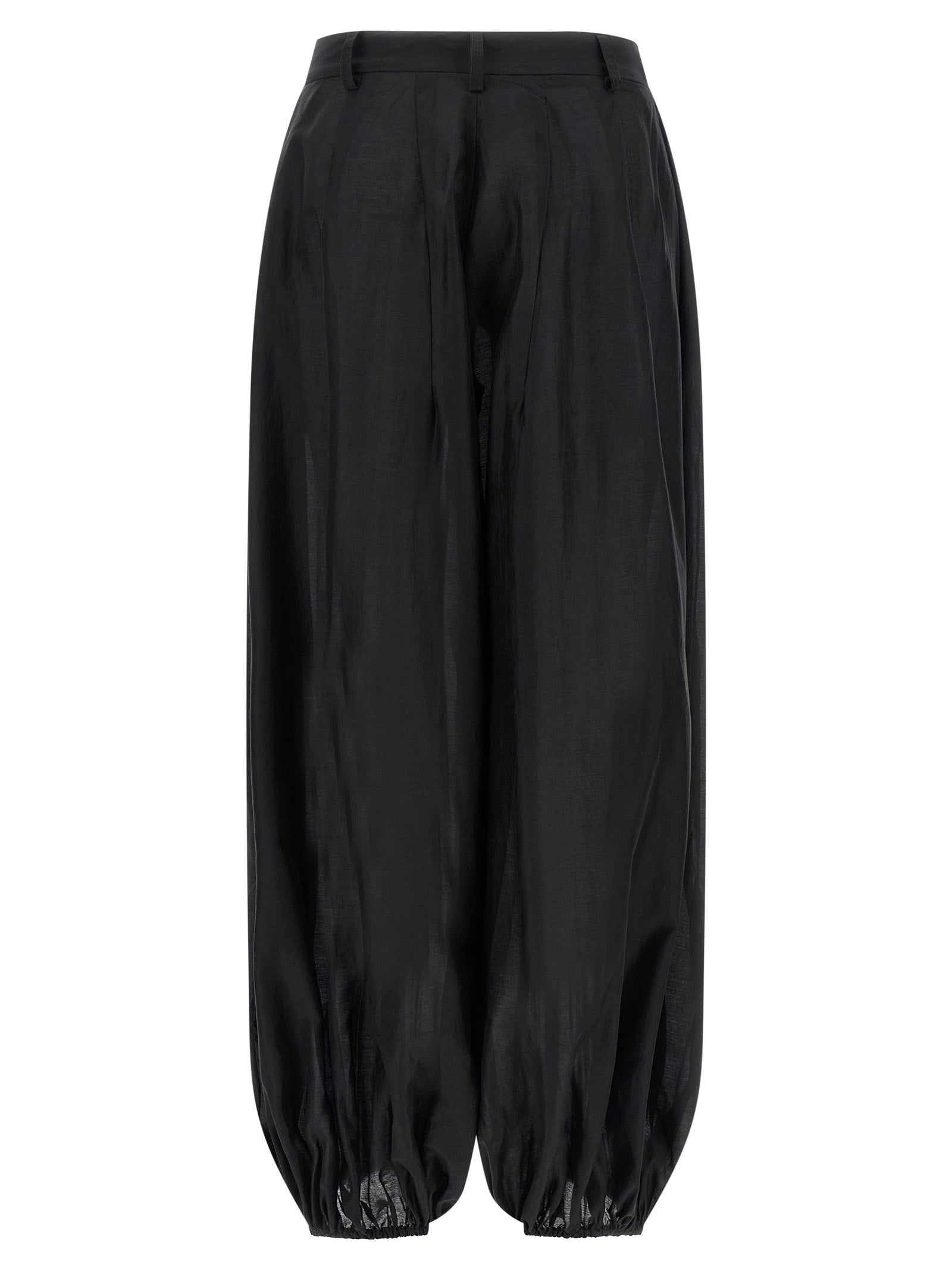 THELATEST Black Lyocell Casual Pants