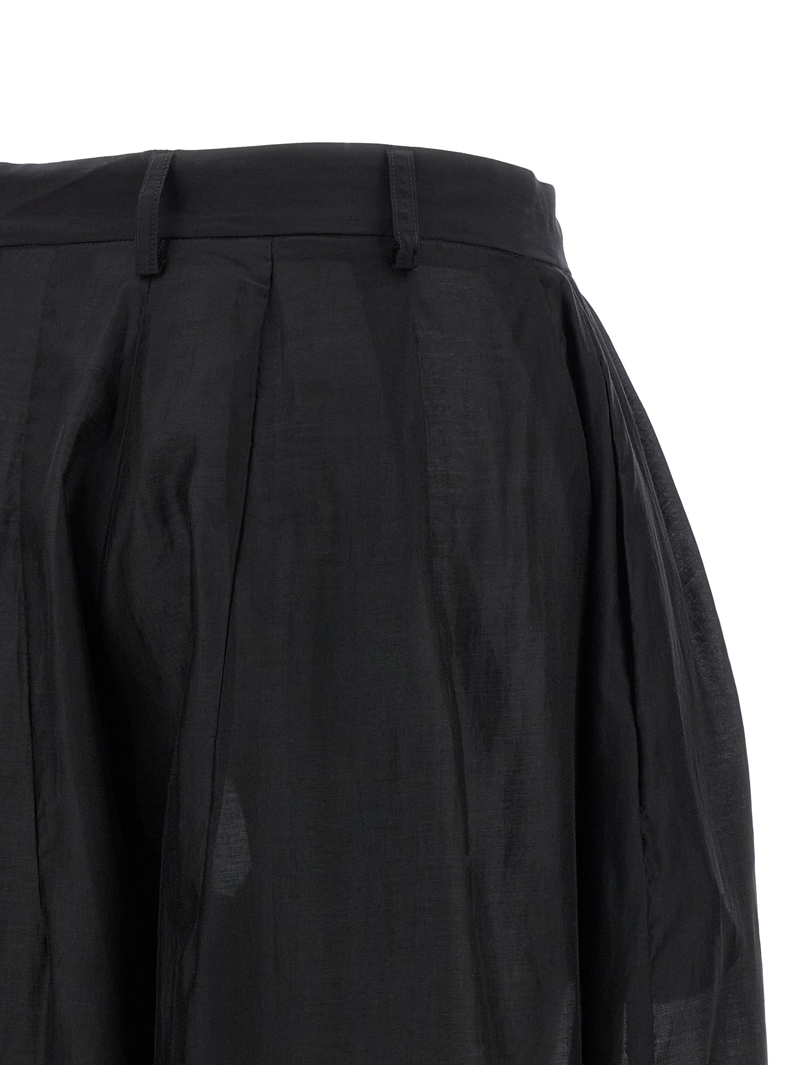 THELATEST Black Lyocell Casual Pants