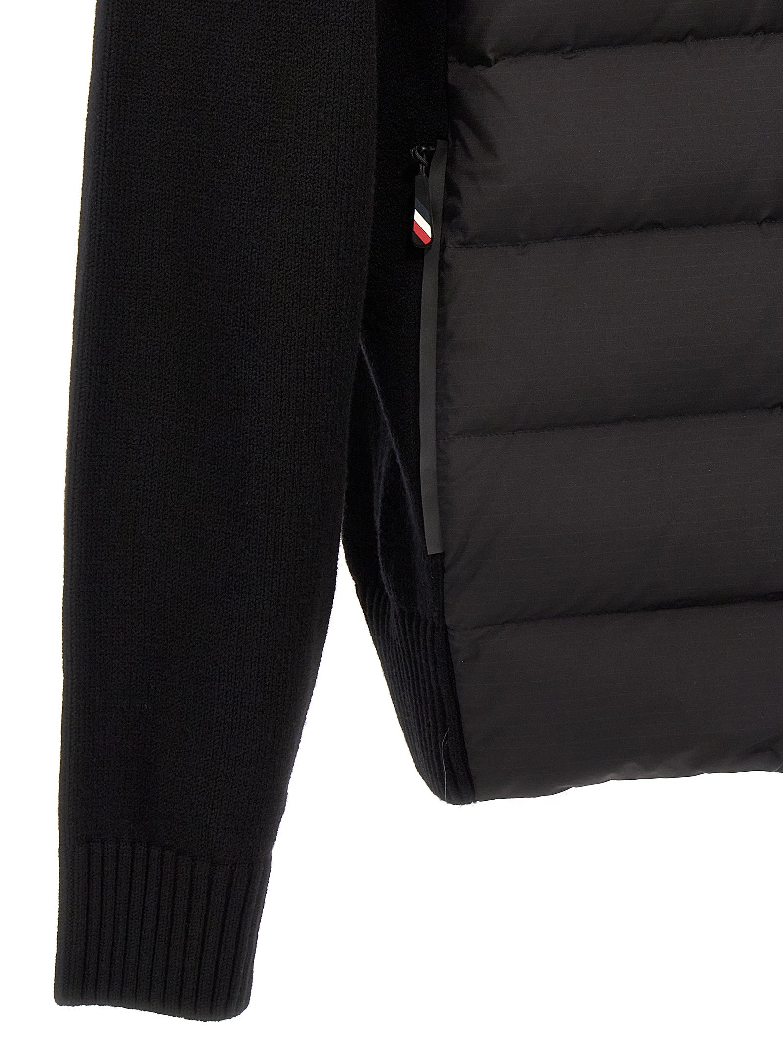 Moncler Grenoble Black Polyamide Cardigan