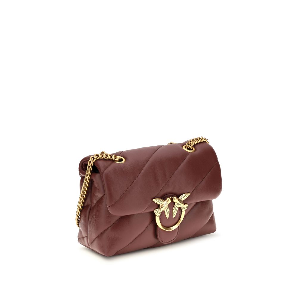 PINKO Bordeaux Lamb Ovis Aries Shoulder Bag