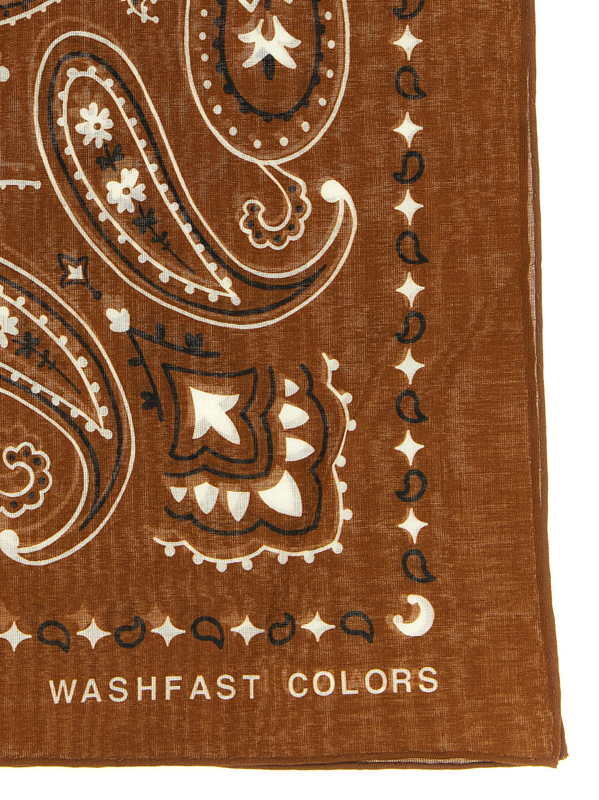 Alanui Brown Cotton Foulard