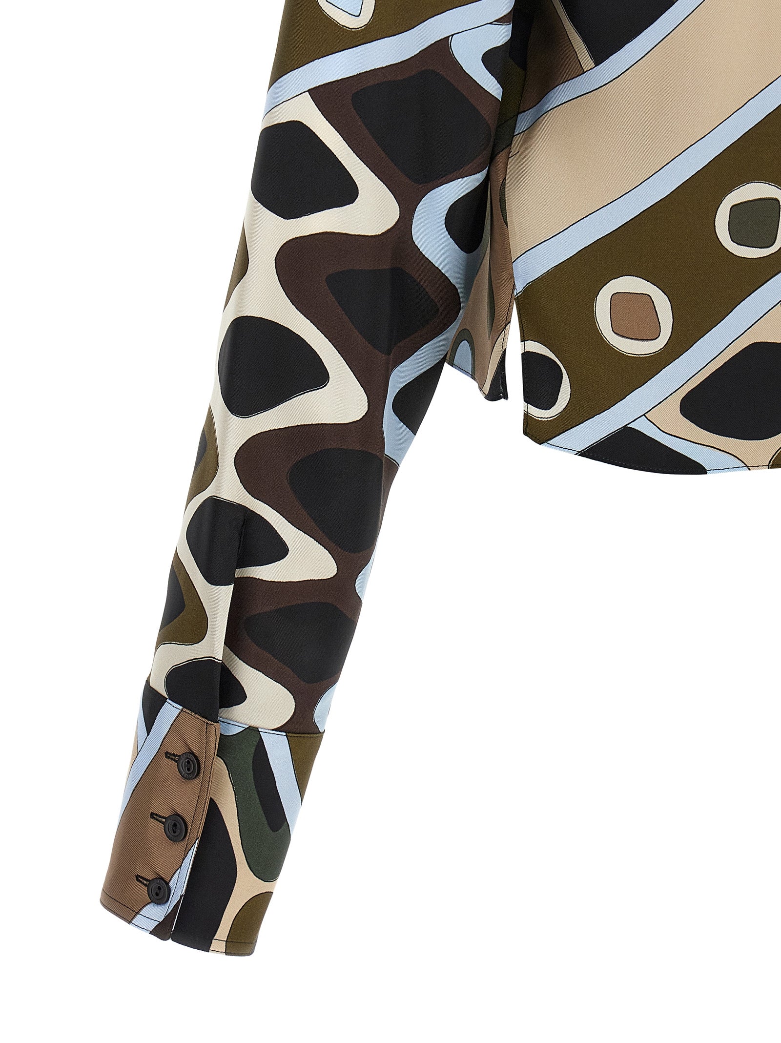 Emilio Pucci Multicolor Silk Blouse