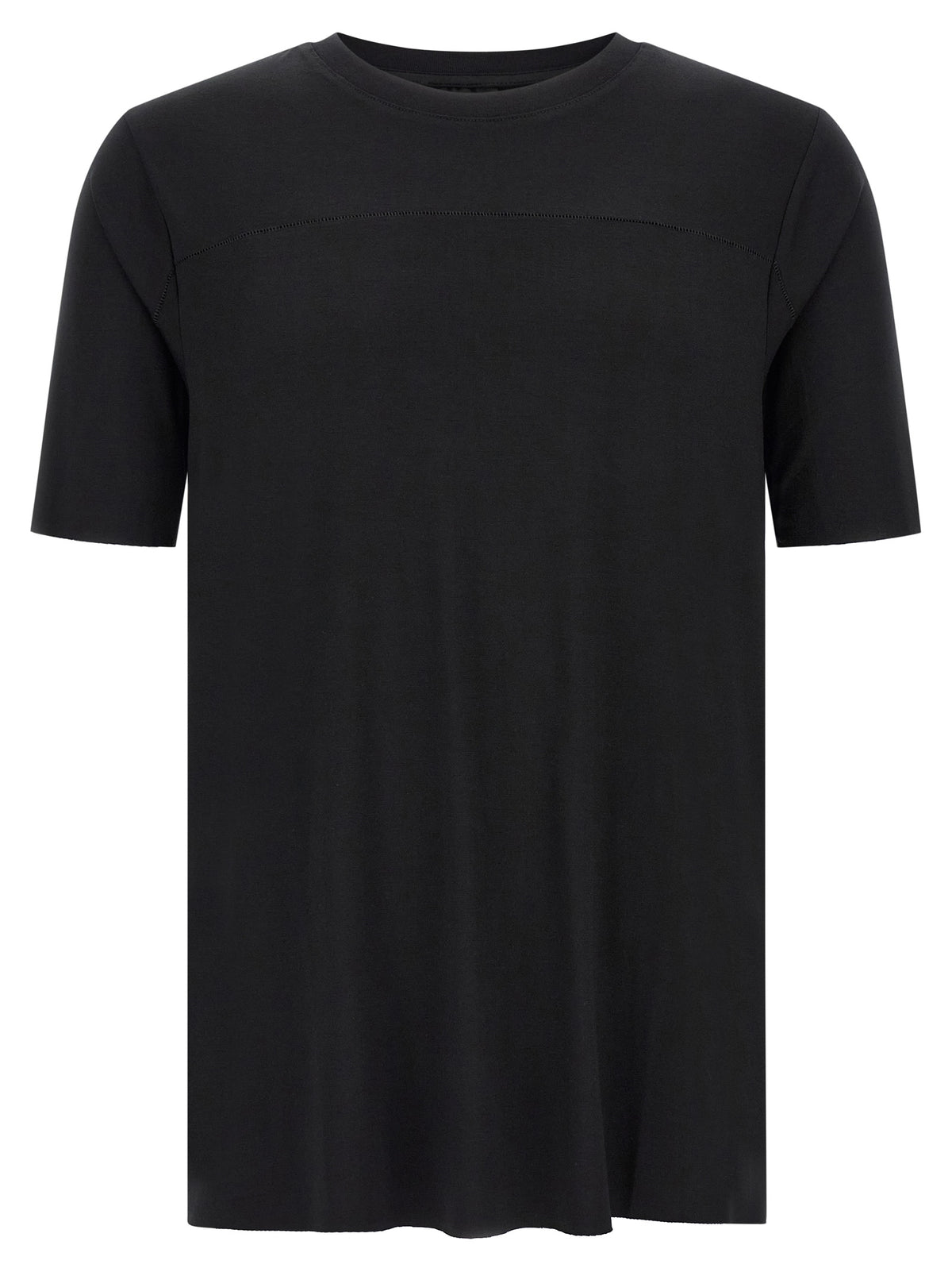 Thom Krom Black Viscose T-Shirt