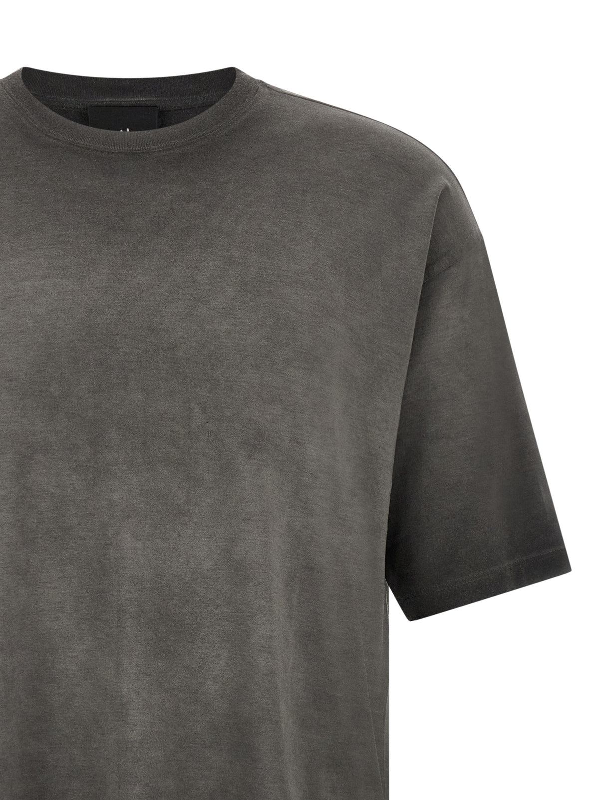 Thom Krom Gray Cotton T-Shirt