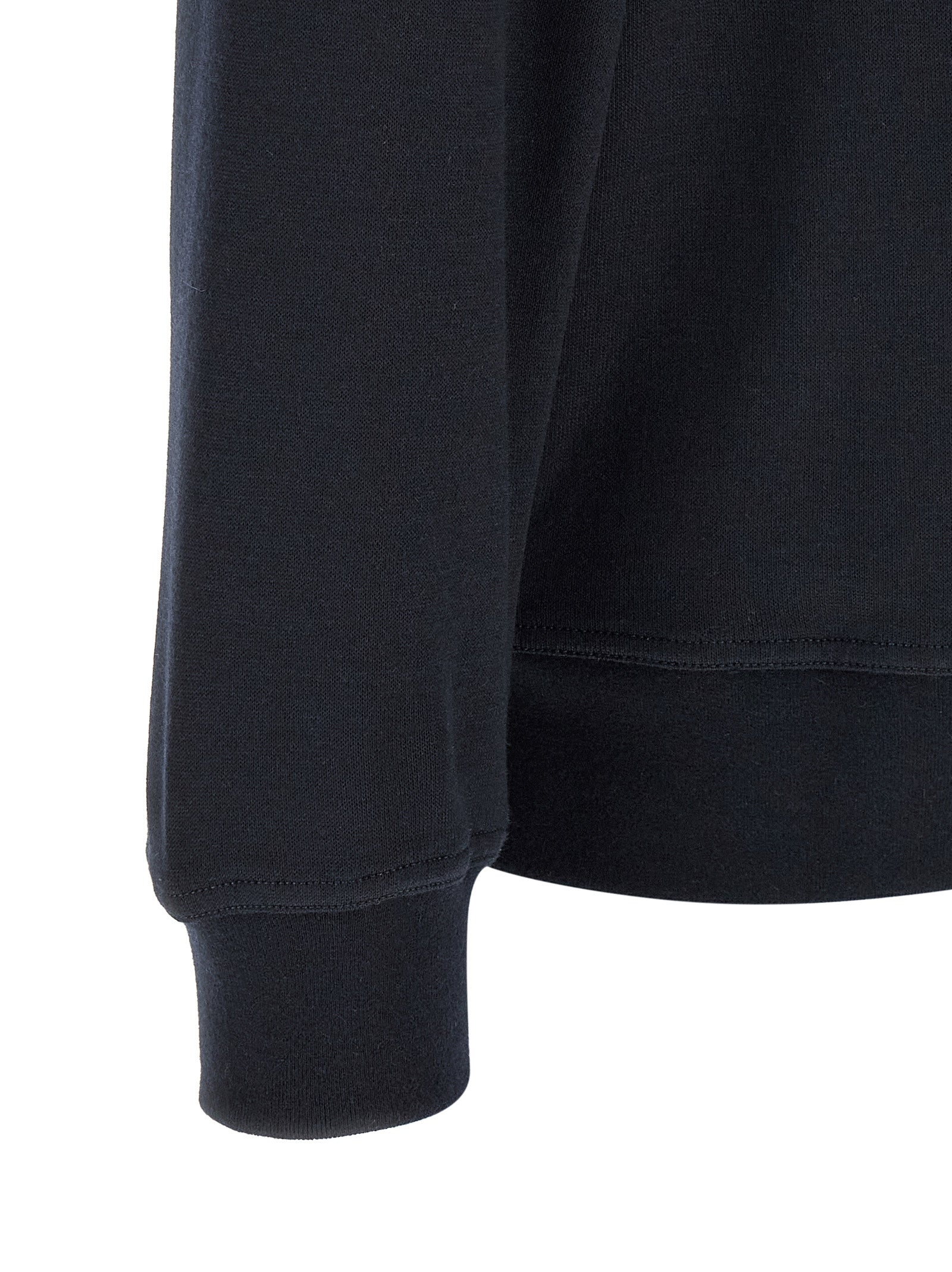 Brunello Cucinelli Blue Cashmere Sweatshirt