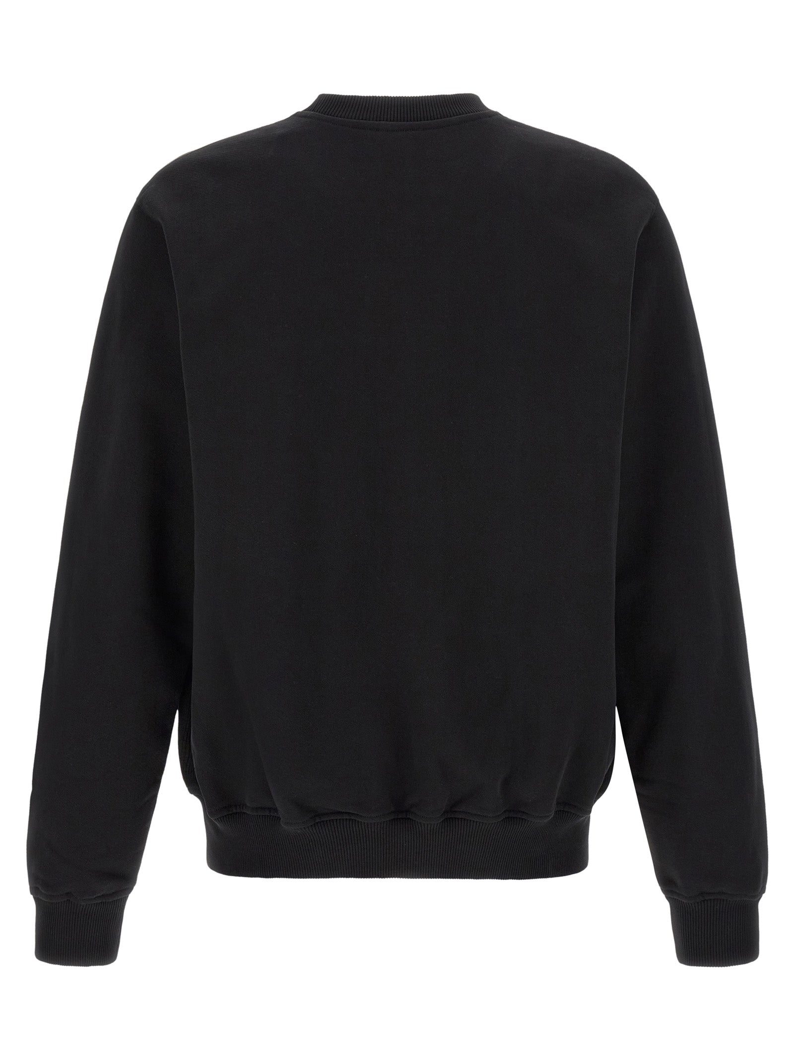 Casablanca Black Organic Cotton Sweatshirt