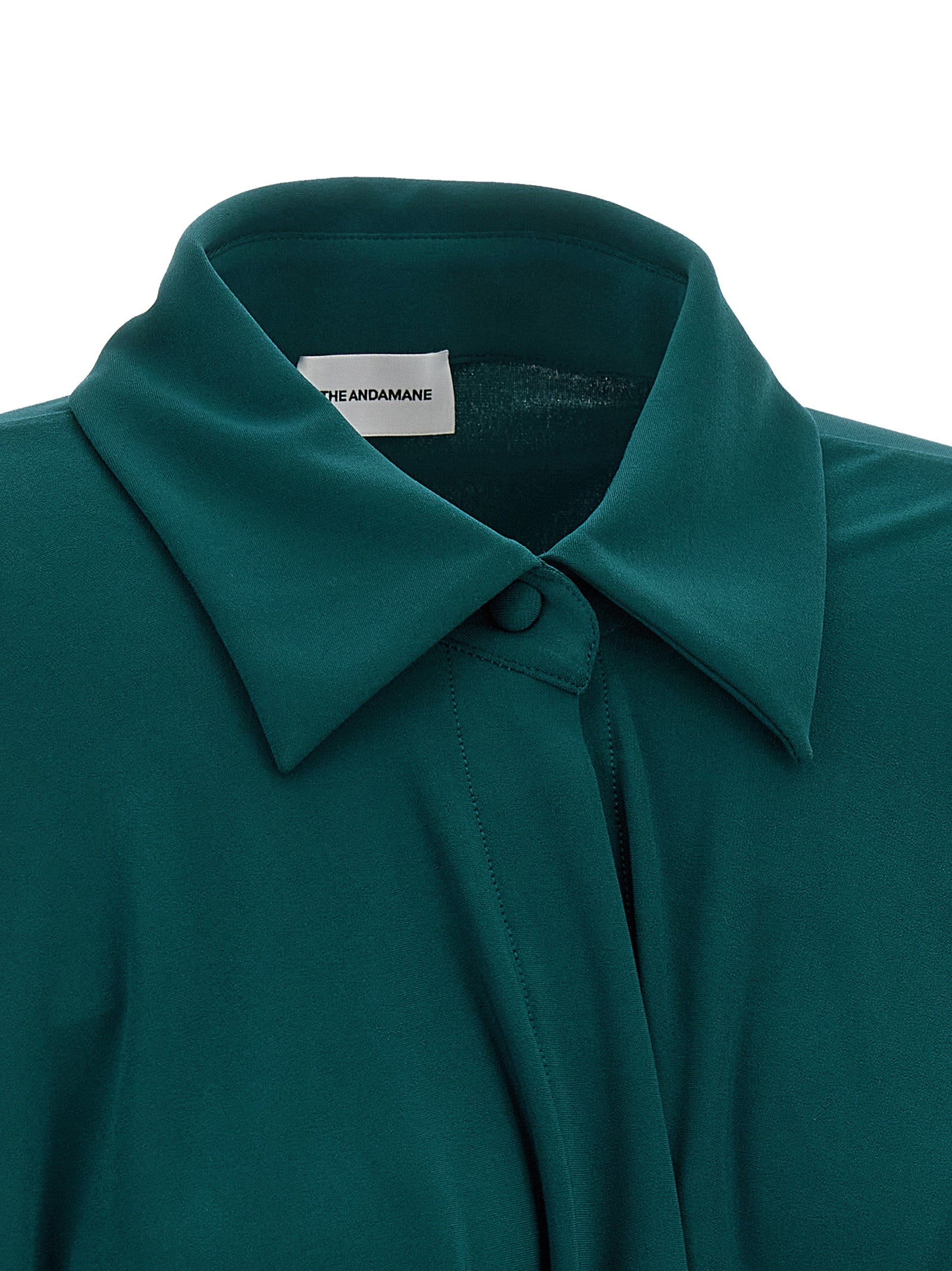 The Andamane Bicolor Polyester Short Dress