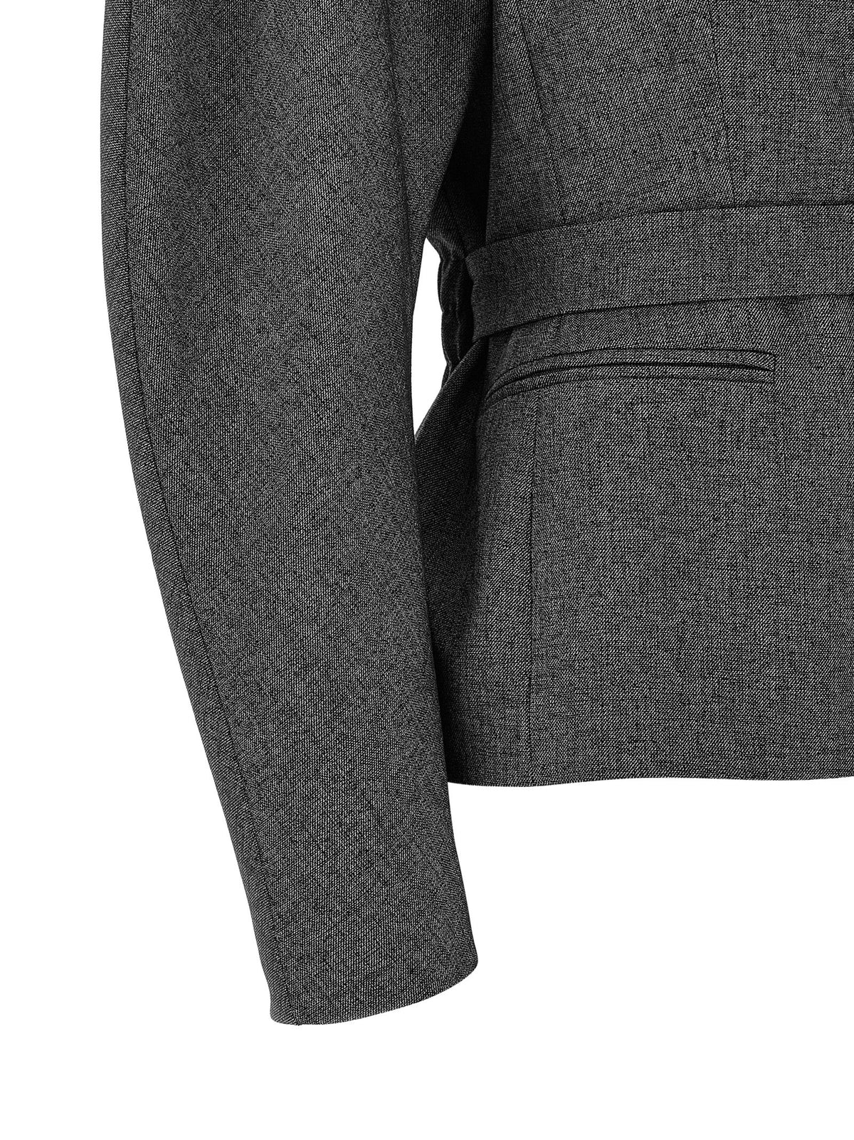 The Andamane Gray Polyester Blazer