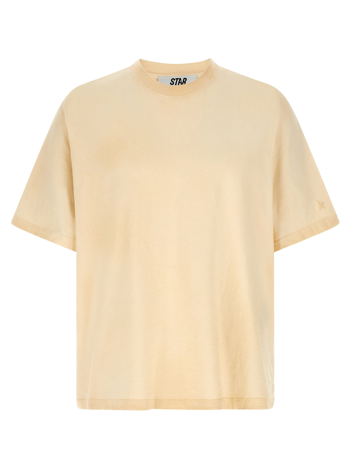 Golden Goose Beige Cotton T-Shirt