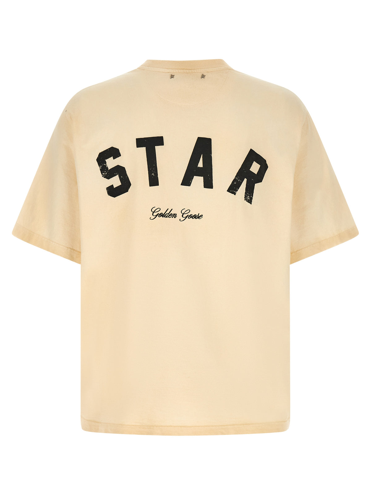 Golden Goose Beige Cotton T-Shirt