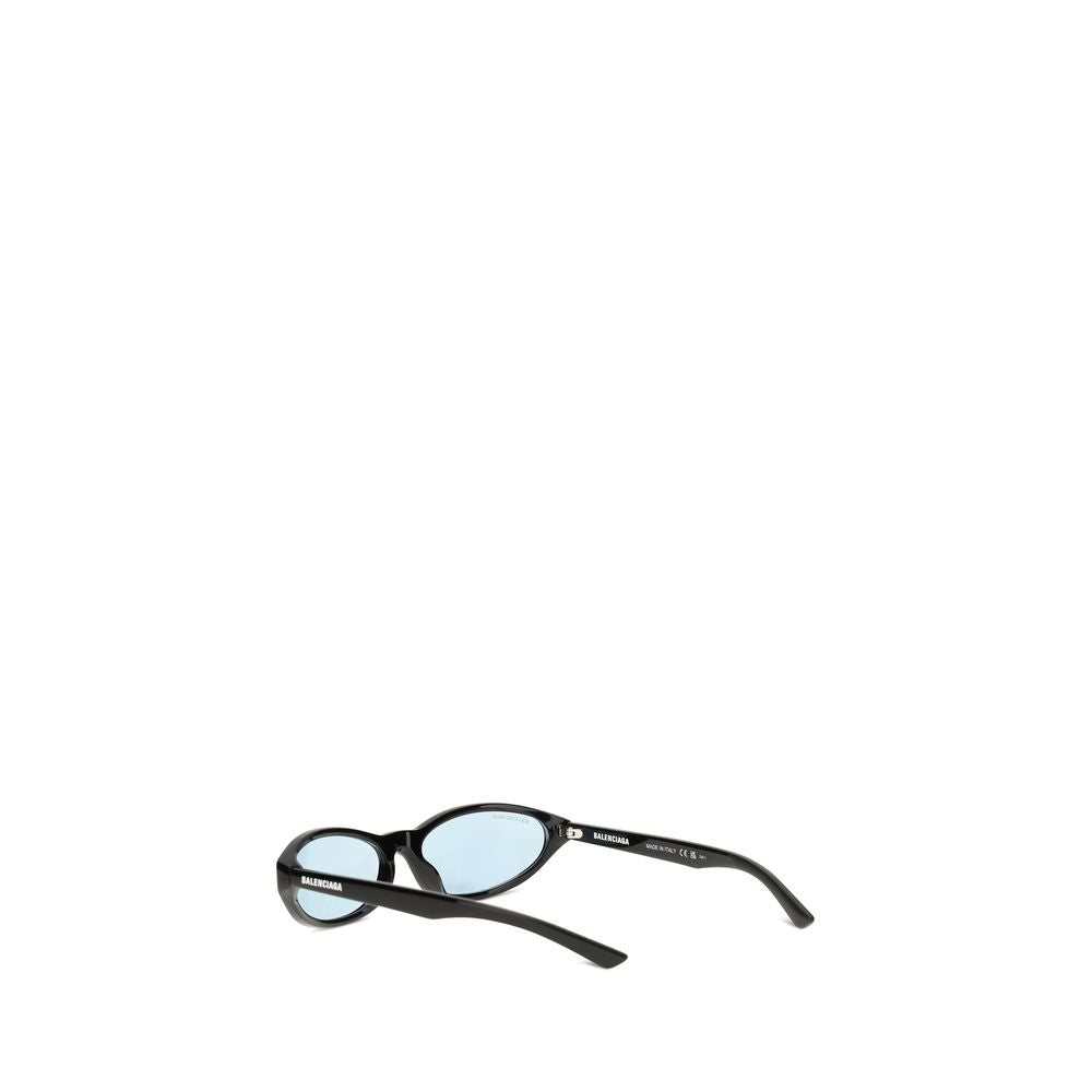 Balenciaga Black Acetate Sunglasses
