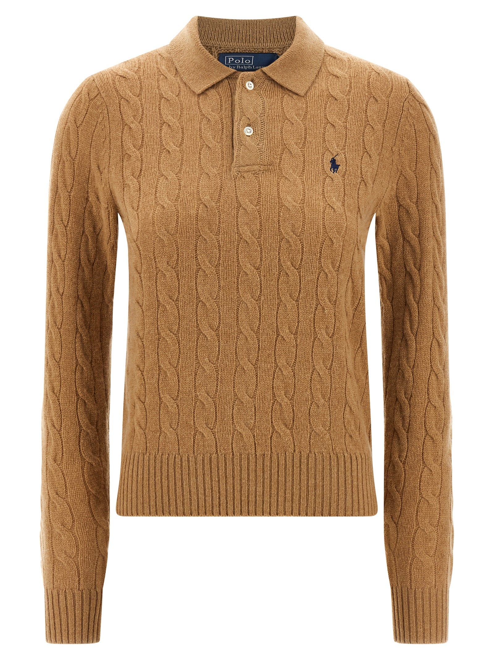 Polo Ralph Lauren Beige Wool Polo Shirt