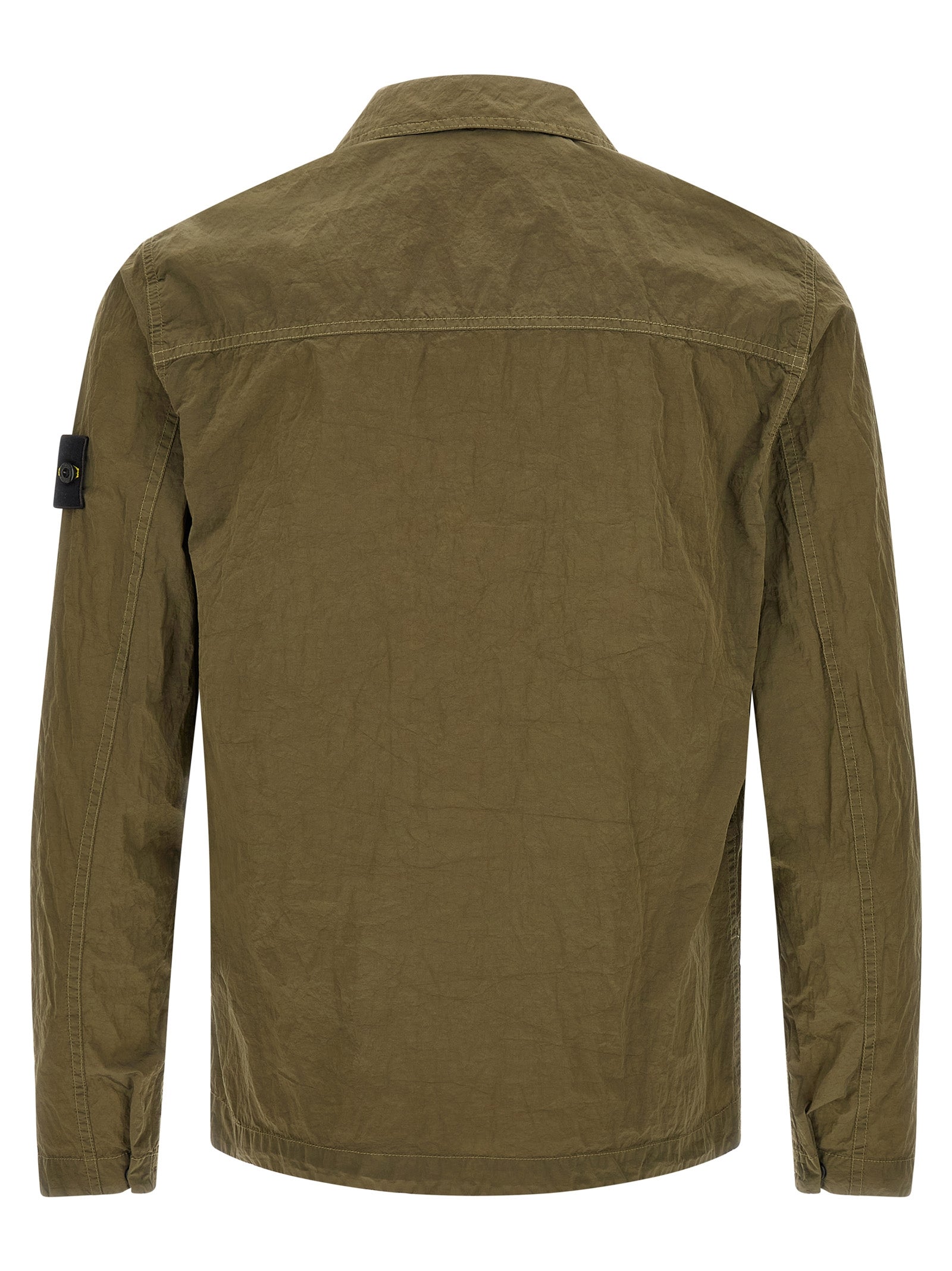 Stone Island Bicolor Polyamide Blouse