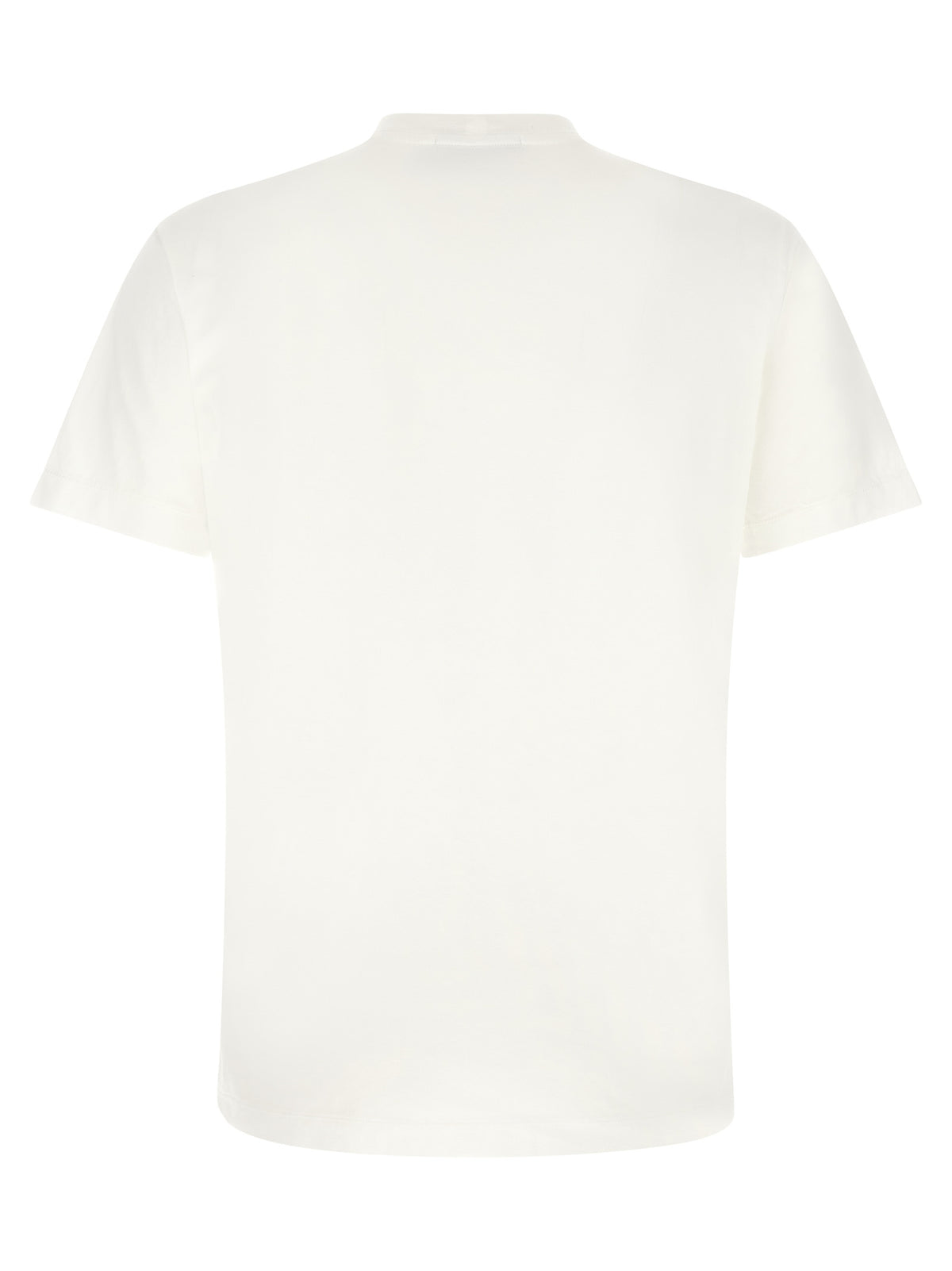 Stone Island White Cotton T-Shirt
