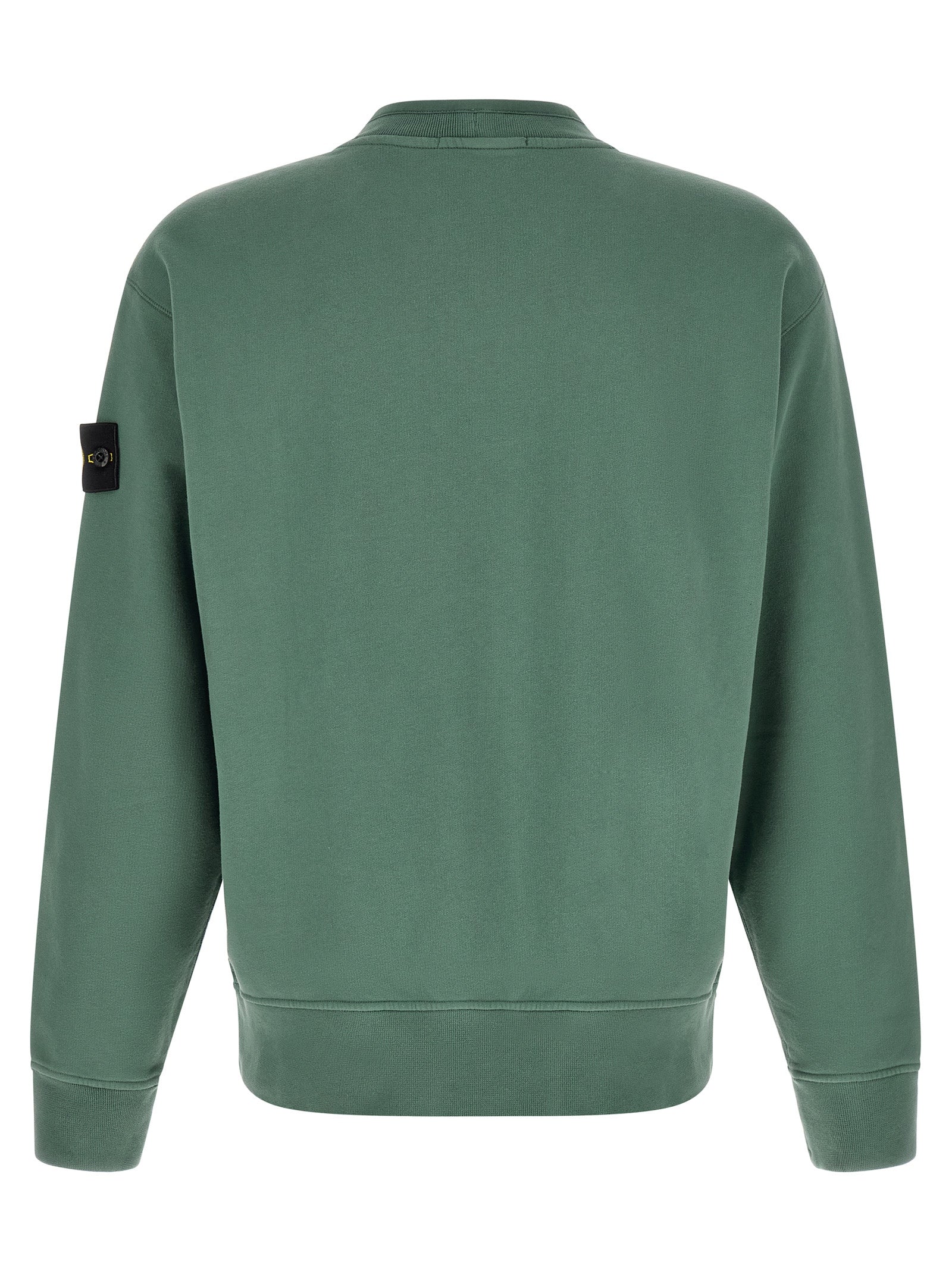 Stone Island Bicolor Cotton Sweatshirt