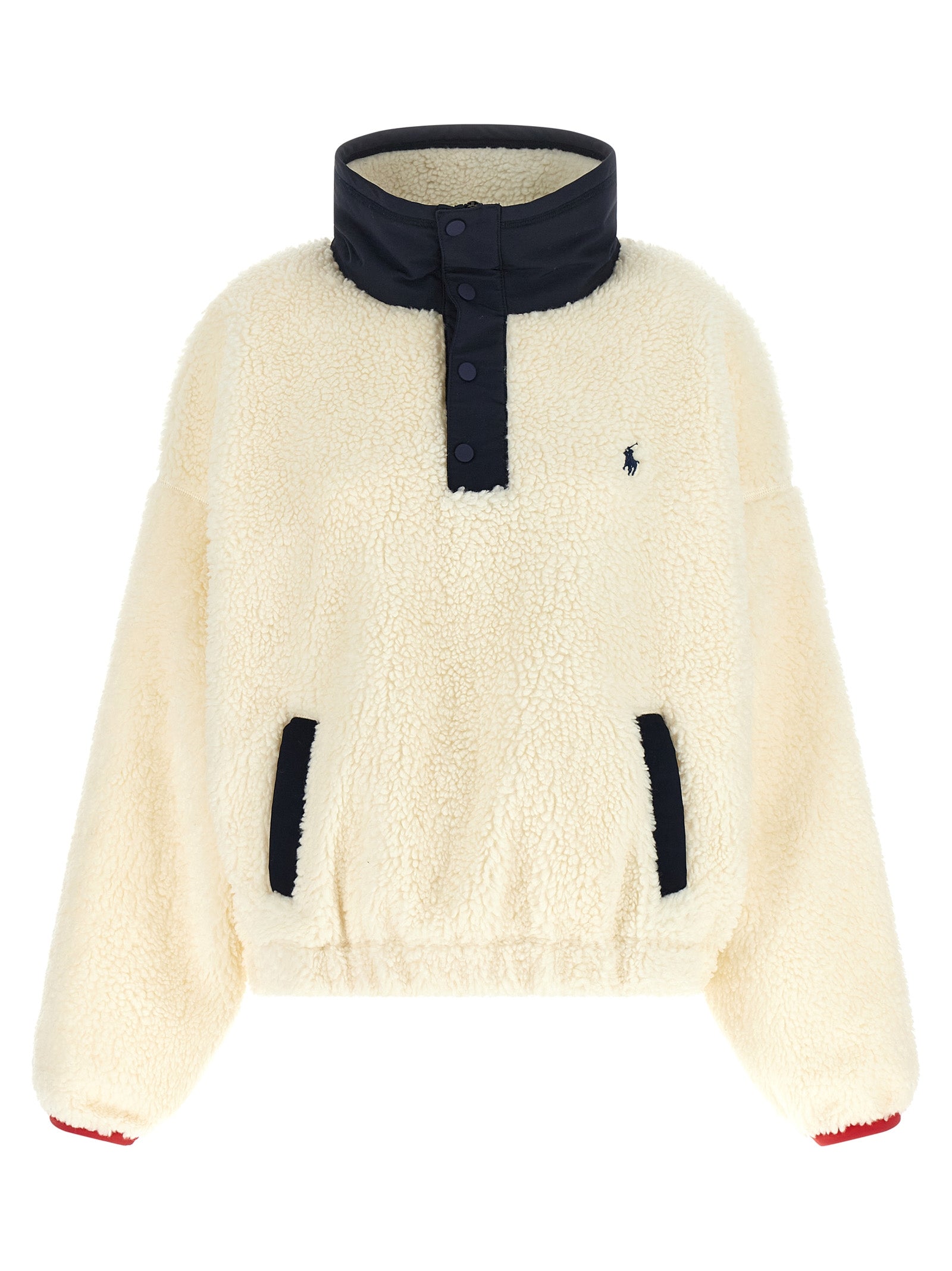 Polo Ralph Lauren White Polyester Cardigan