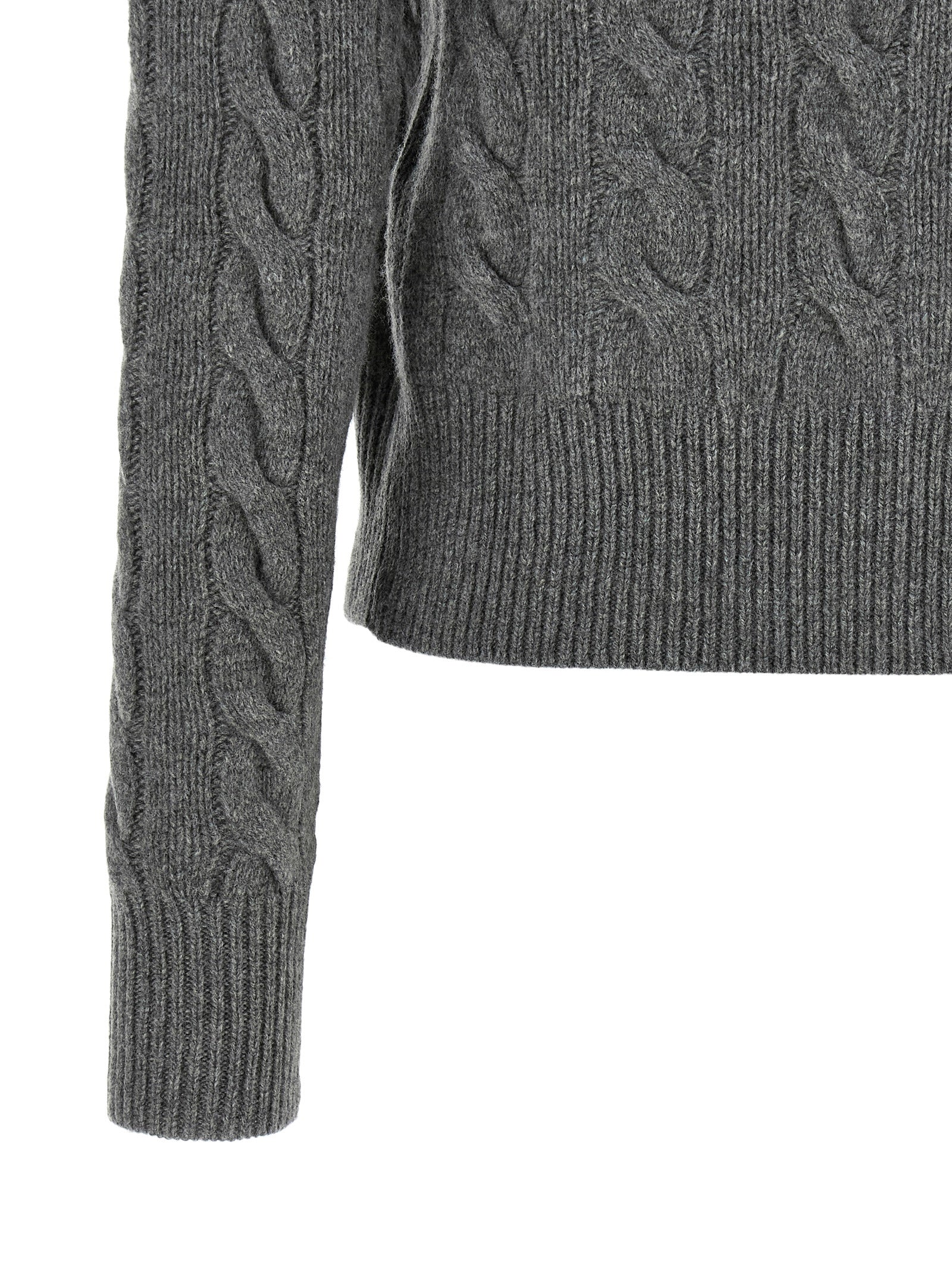Polo Ralph Lauren Gray Wool Cardigan
