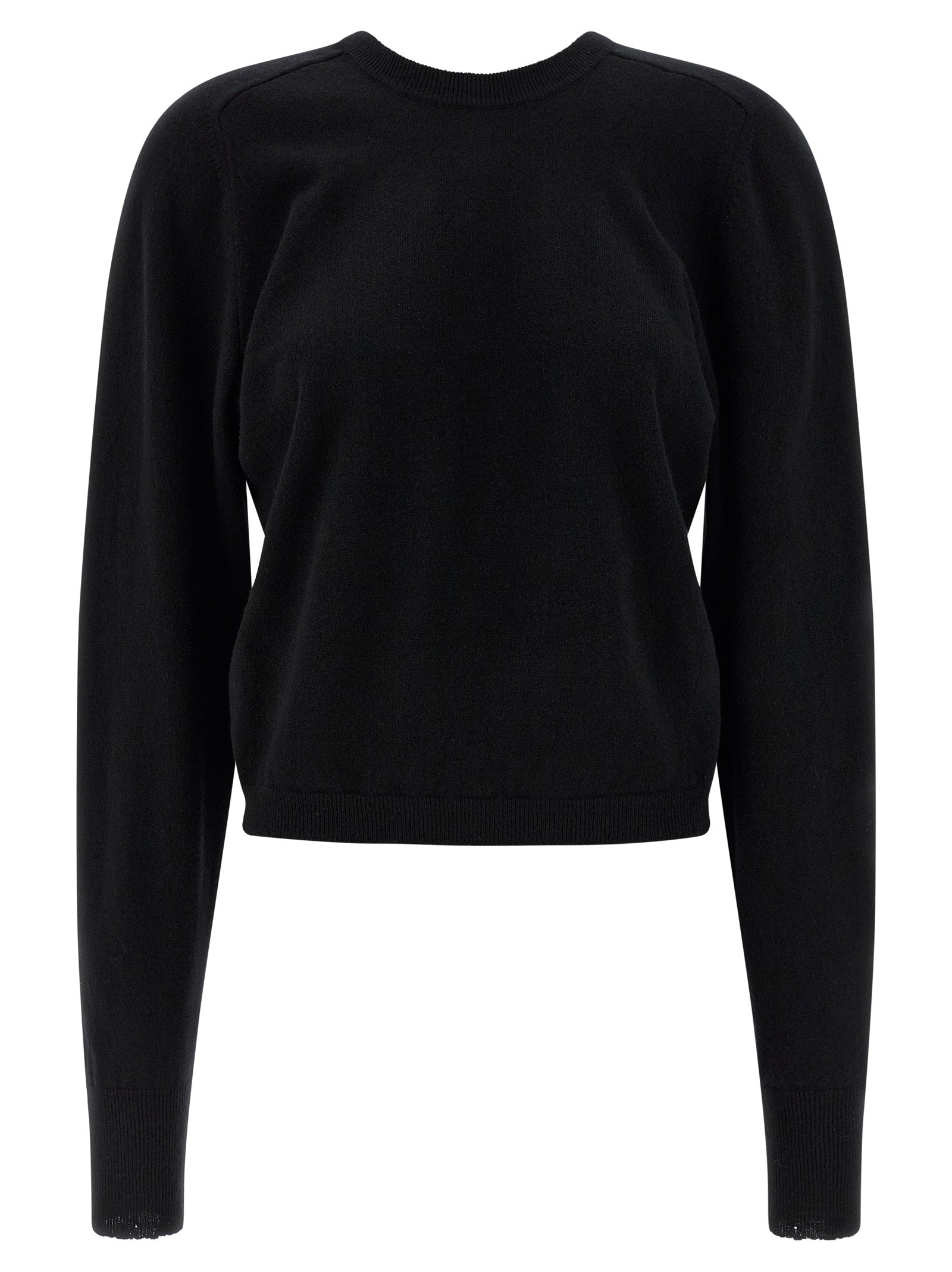 Maison Margiela Black Virgin Wool Cardigan