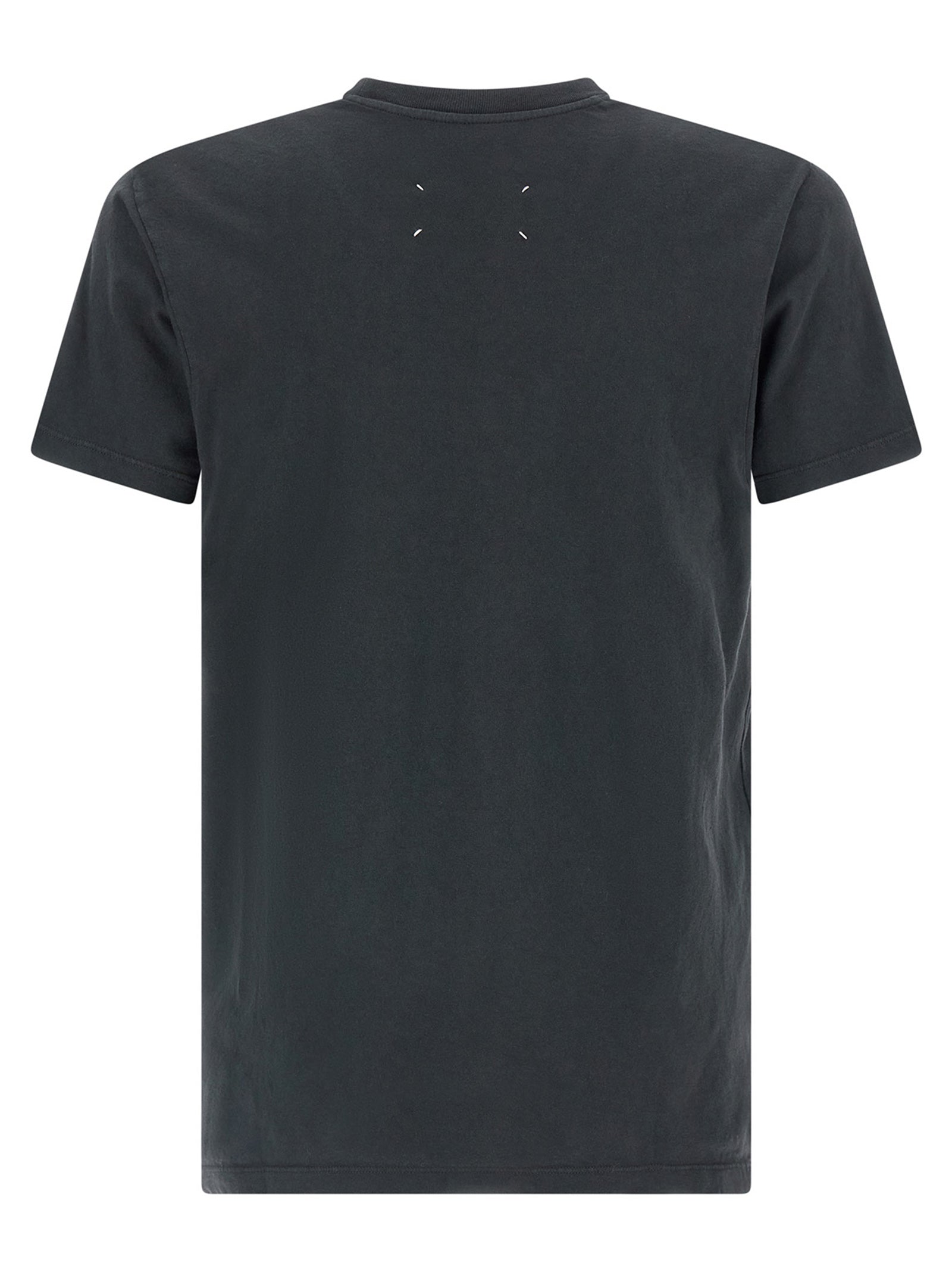 Maison Margiela Black Cotton T-Shirt