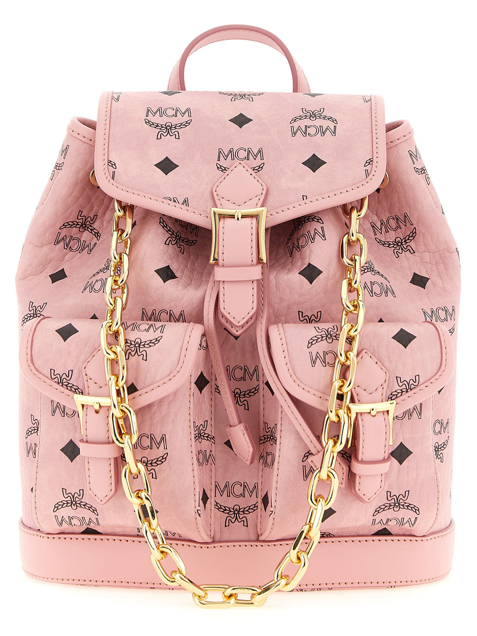 MCM Multicolor Polyethylene Backpack