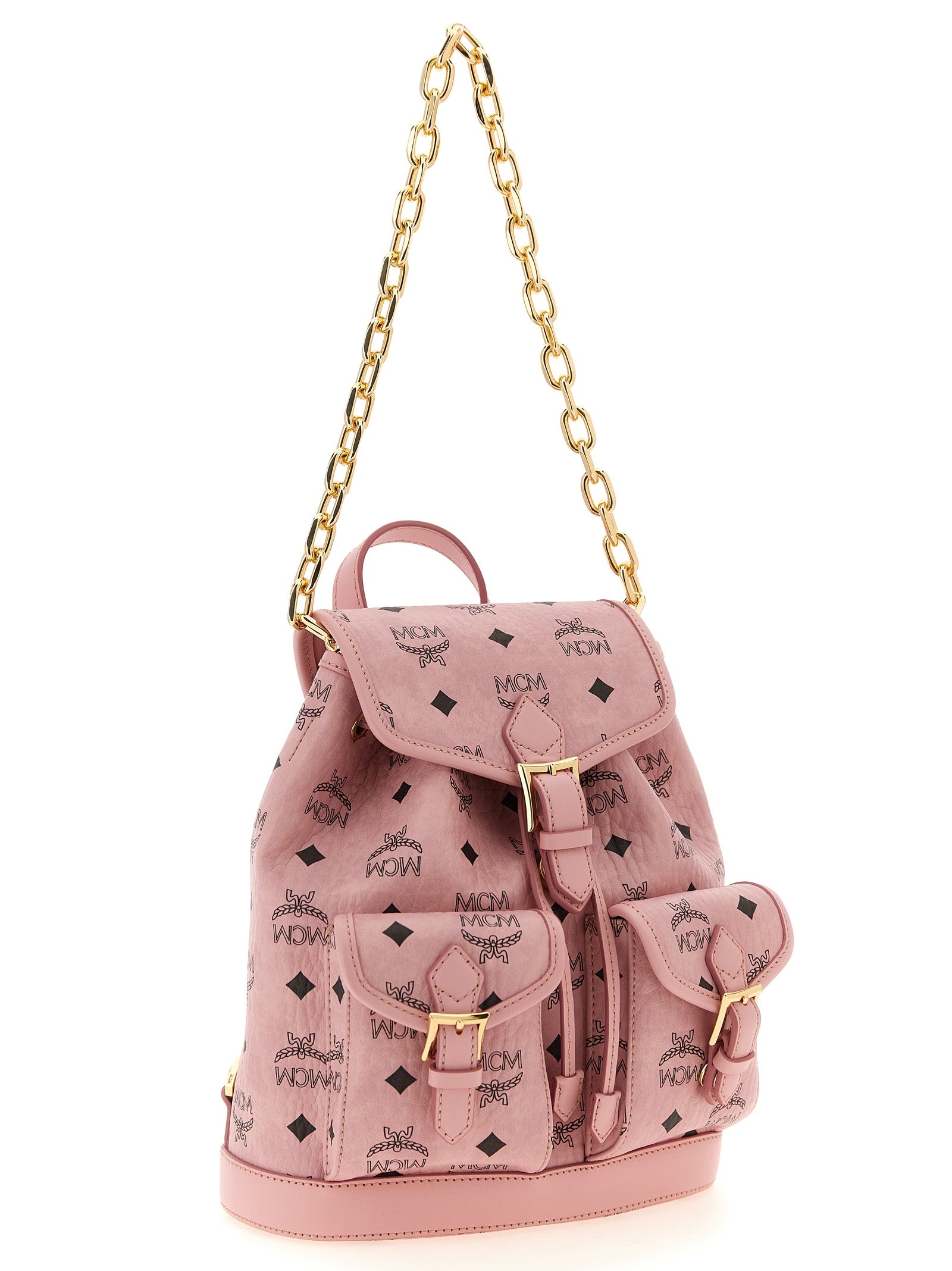 MCM Multicolor Polyethylene Backpack