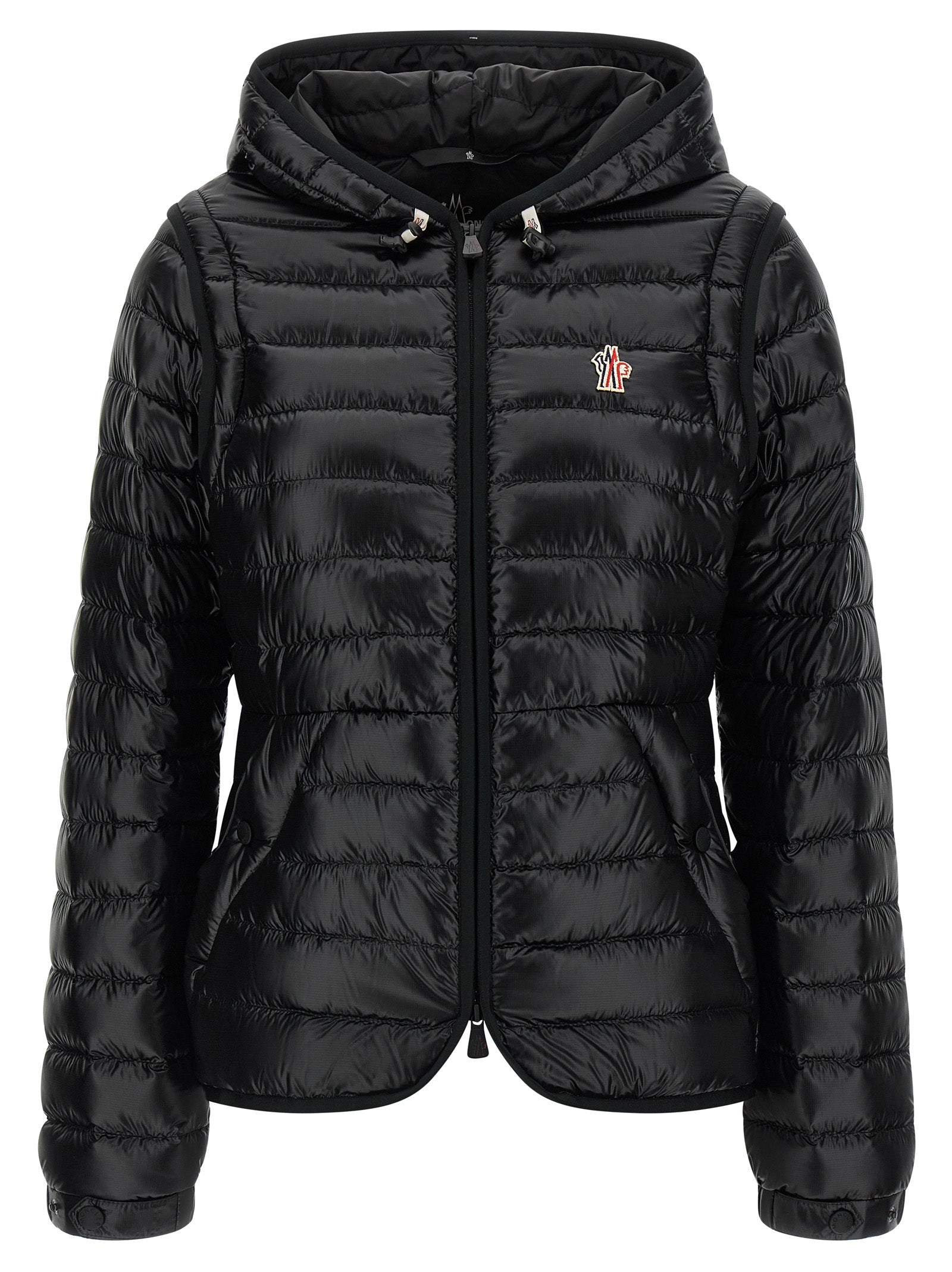 Moncler Grenoble Black Polyamide Shell Jacket