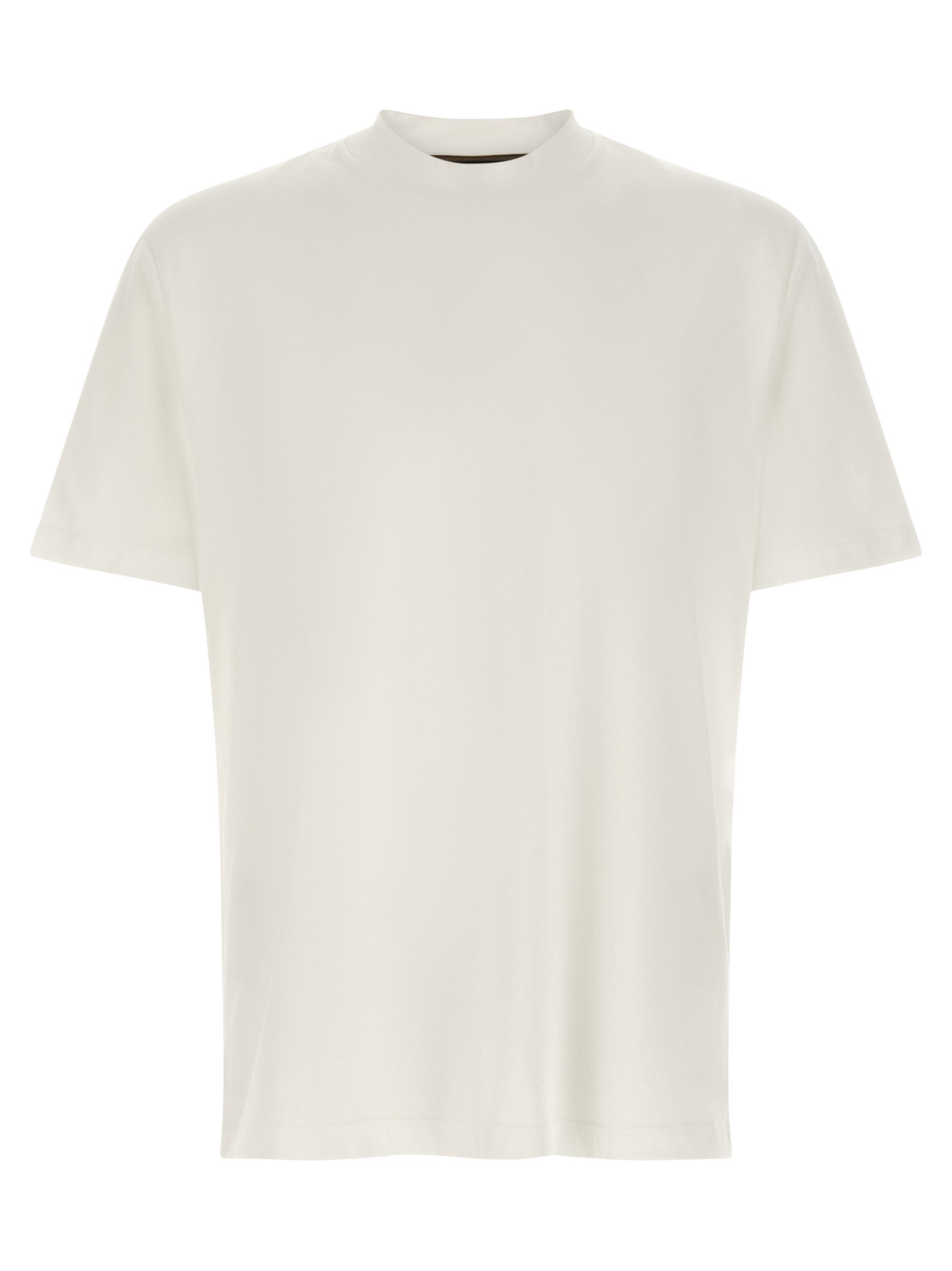 Brioni White Cotton T-Shirt