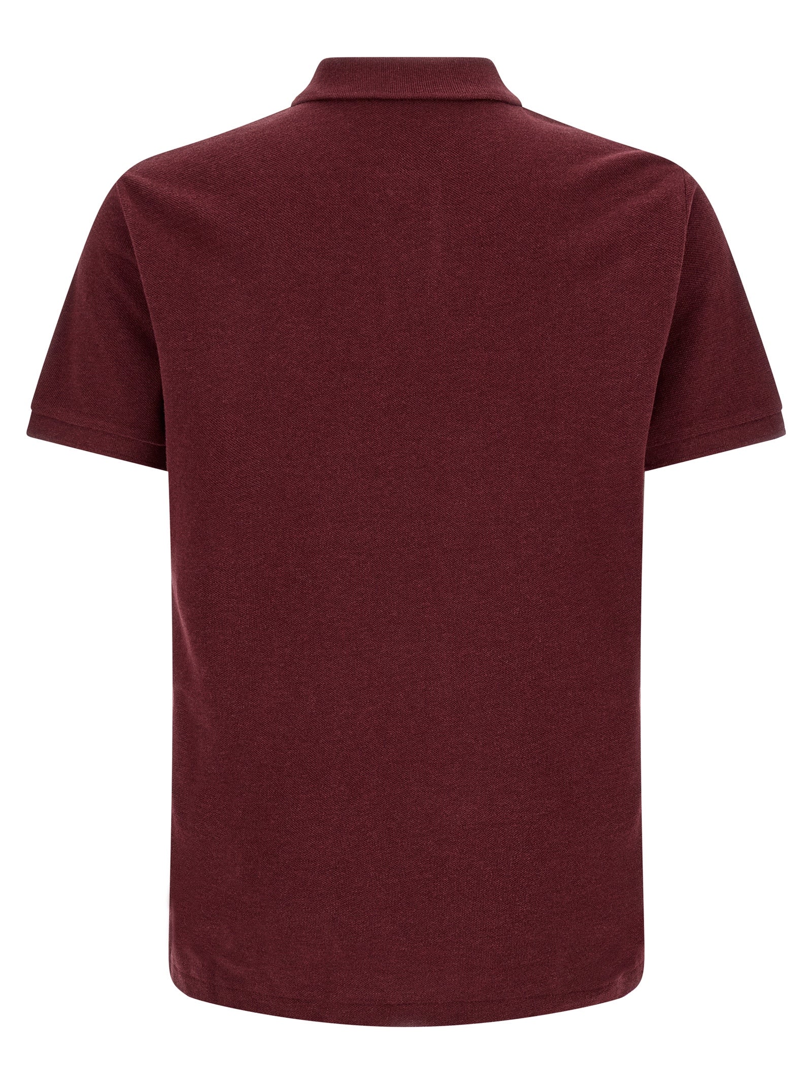 Polo Ralph Lauren Bordeaux Cotton Polo Shirt