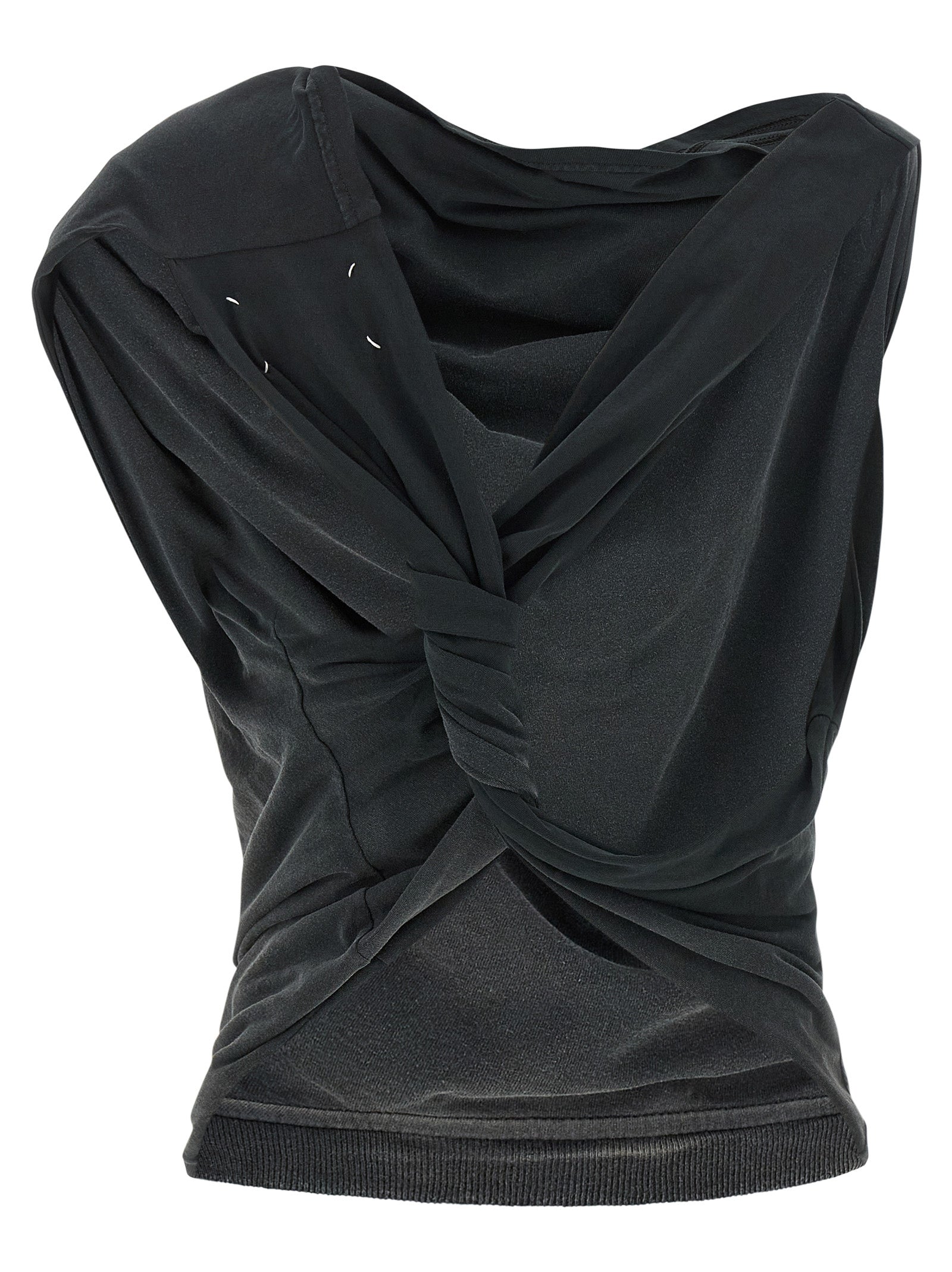 Maison Margiela Gray Cotton Blouse