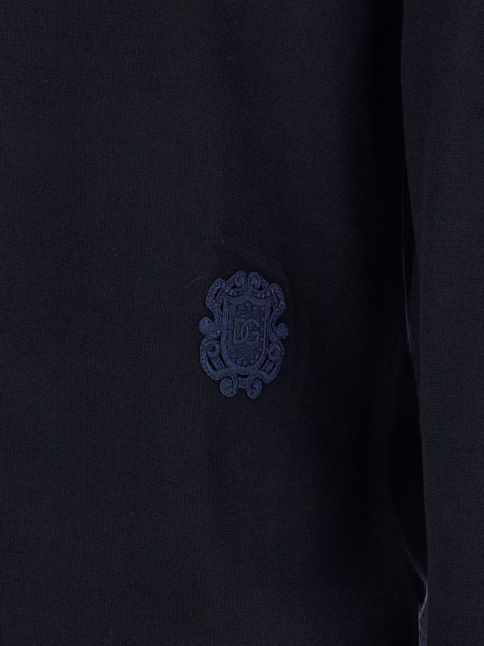 Dolce & Gabbana Blue Virgin Wool Cardigan