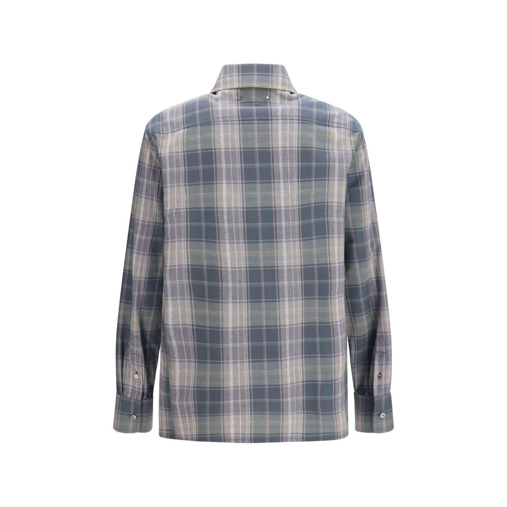 Golden Goose Multicolor Cotton Pattern Shirt