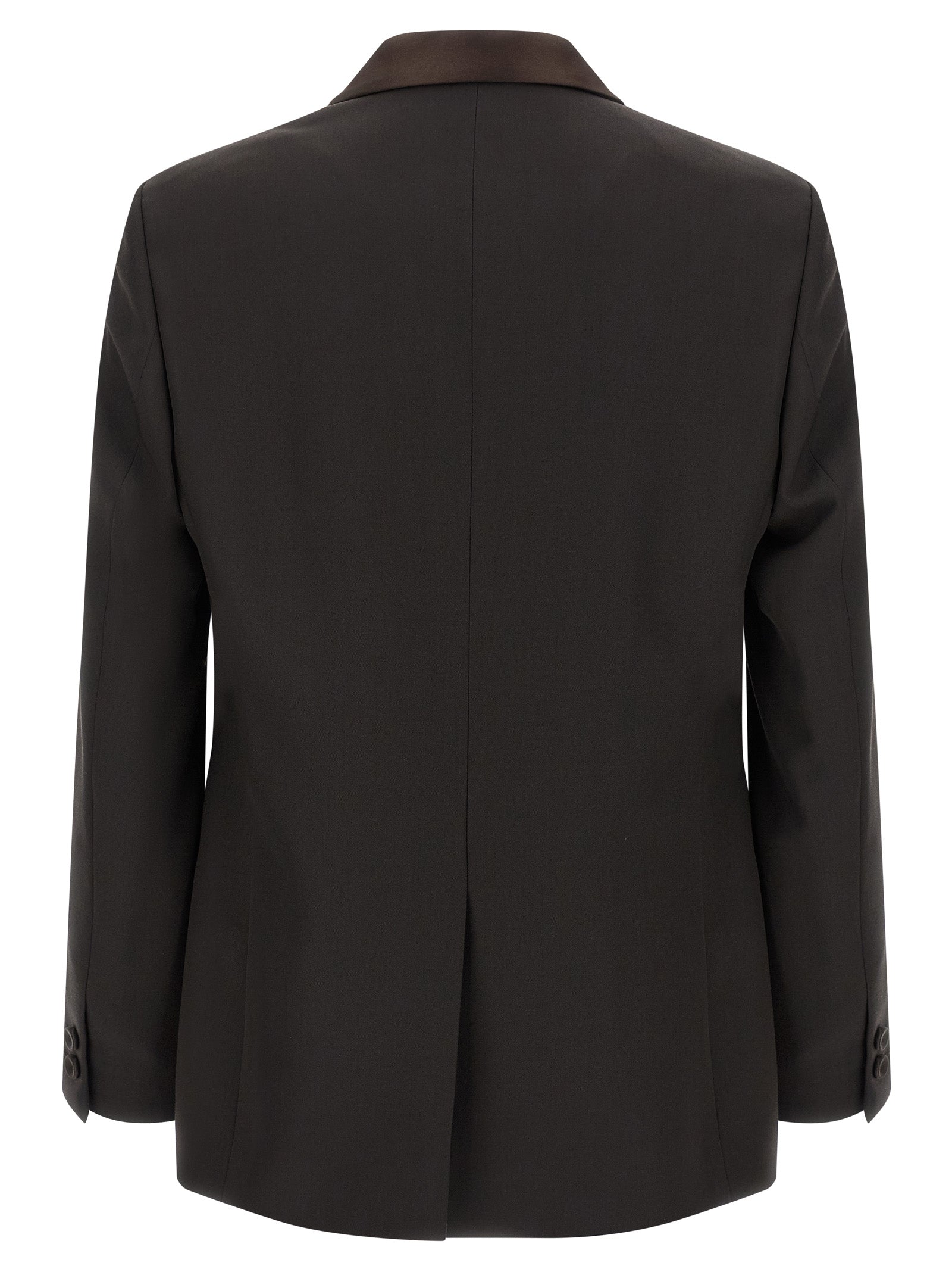 Fendi Brown Polyester Blazer