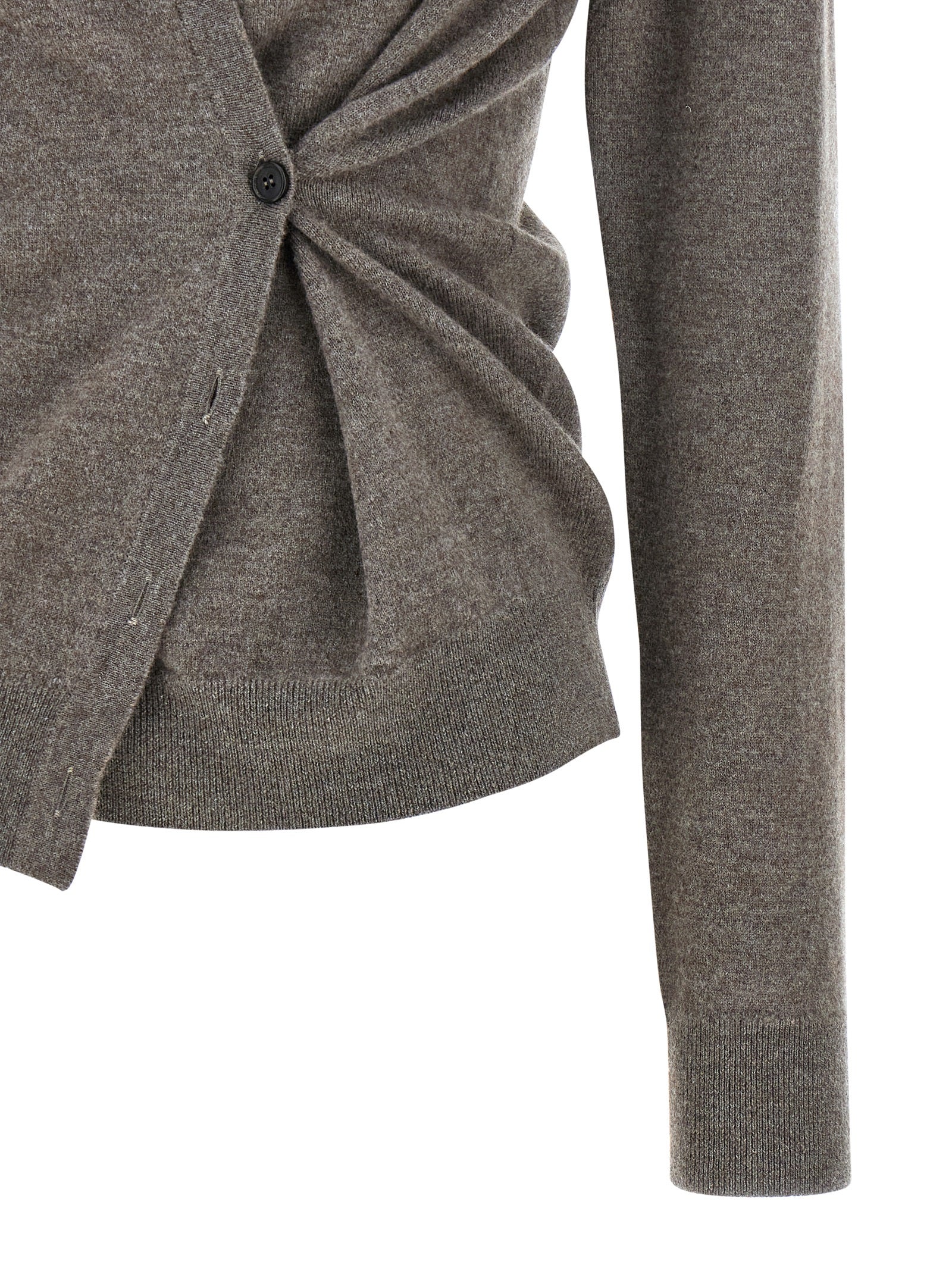 Rohe Brown Wool Cardigan