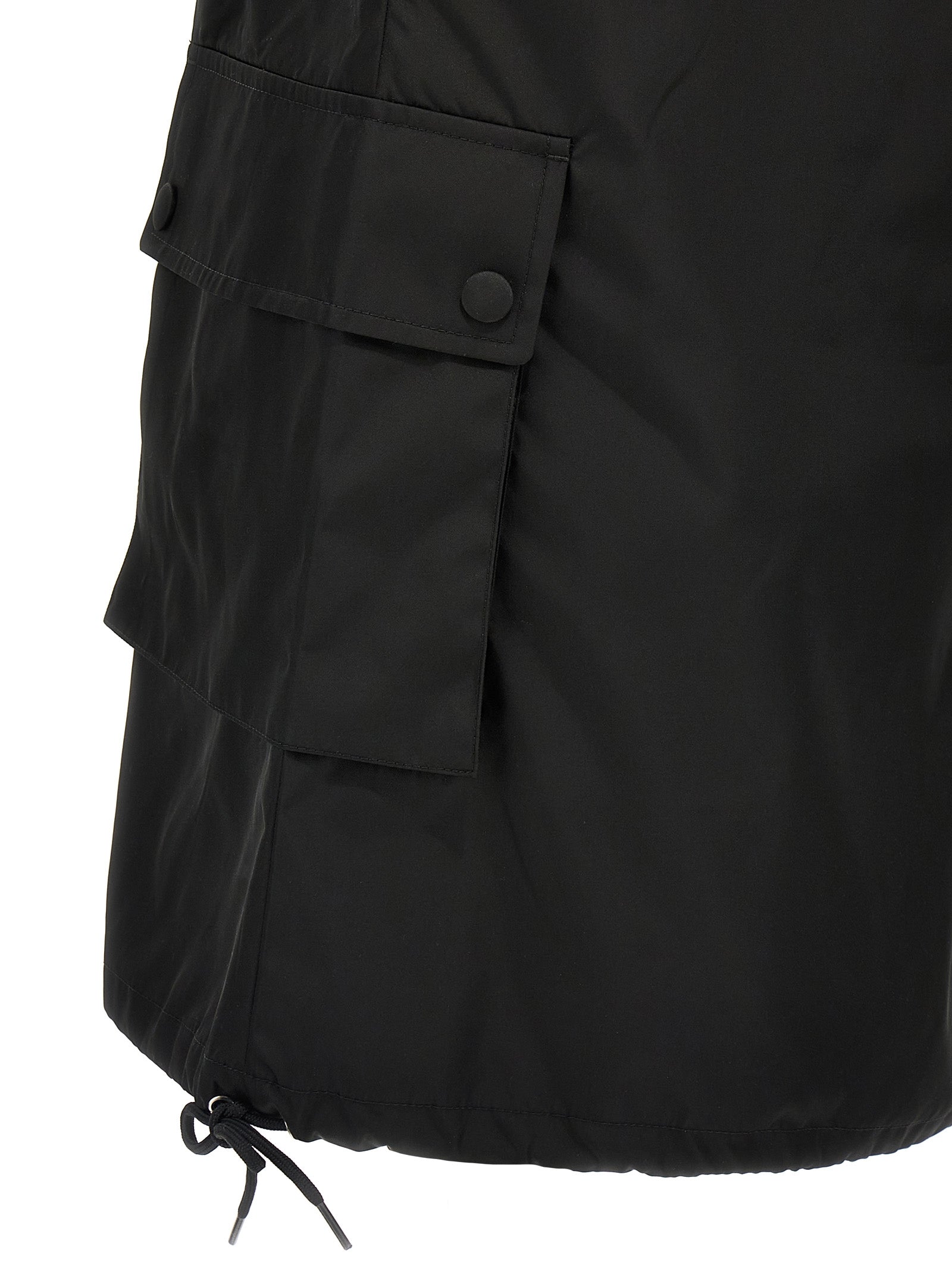 Prada Black Polyamide Short Dress