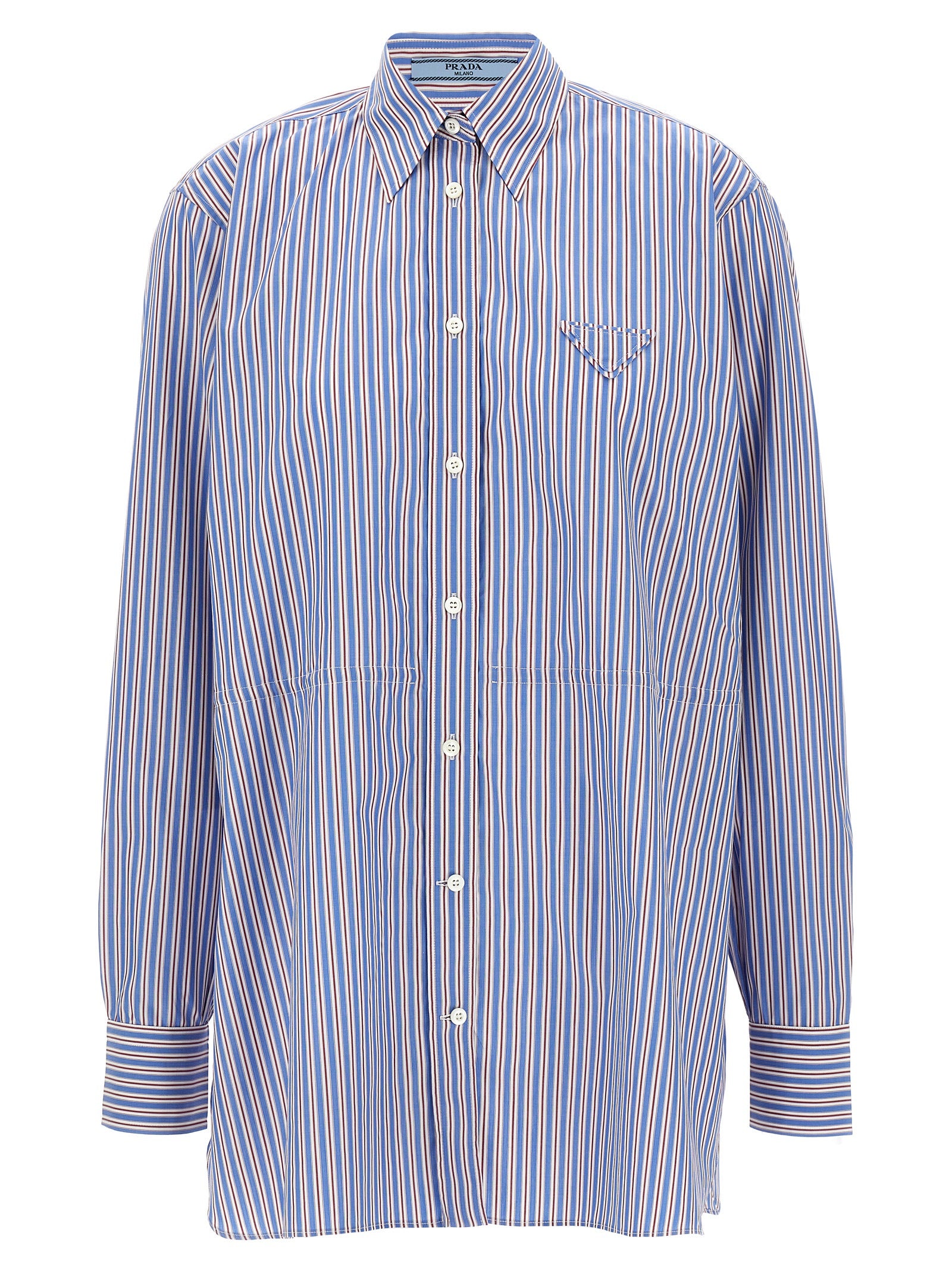 Prada Multicolor Cotton Blouse