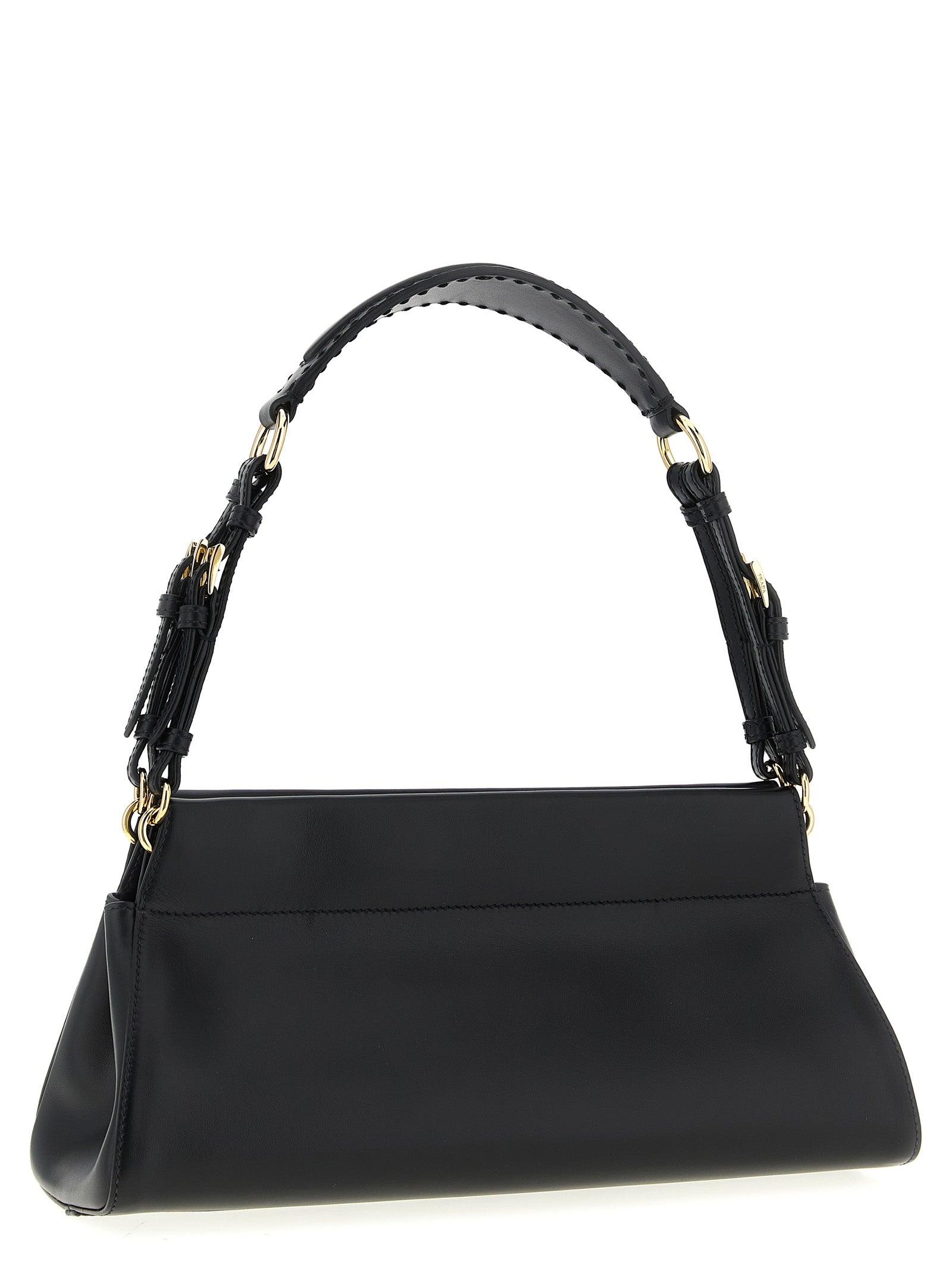 Prada Black Calfskin Shoulder Bag