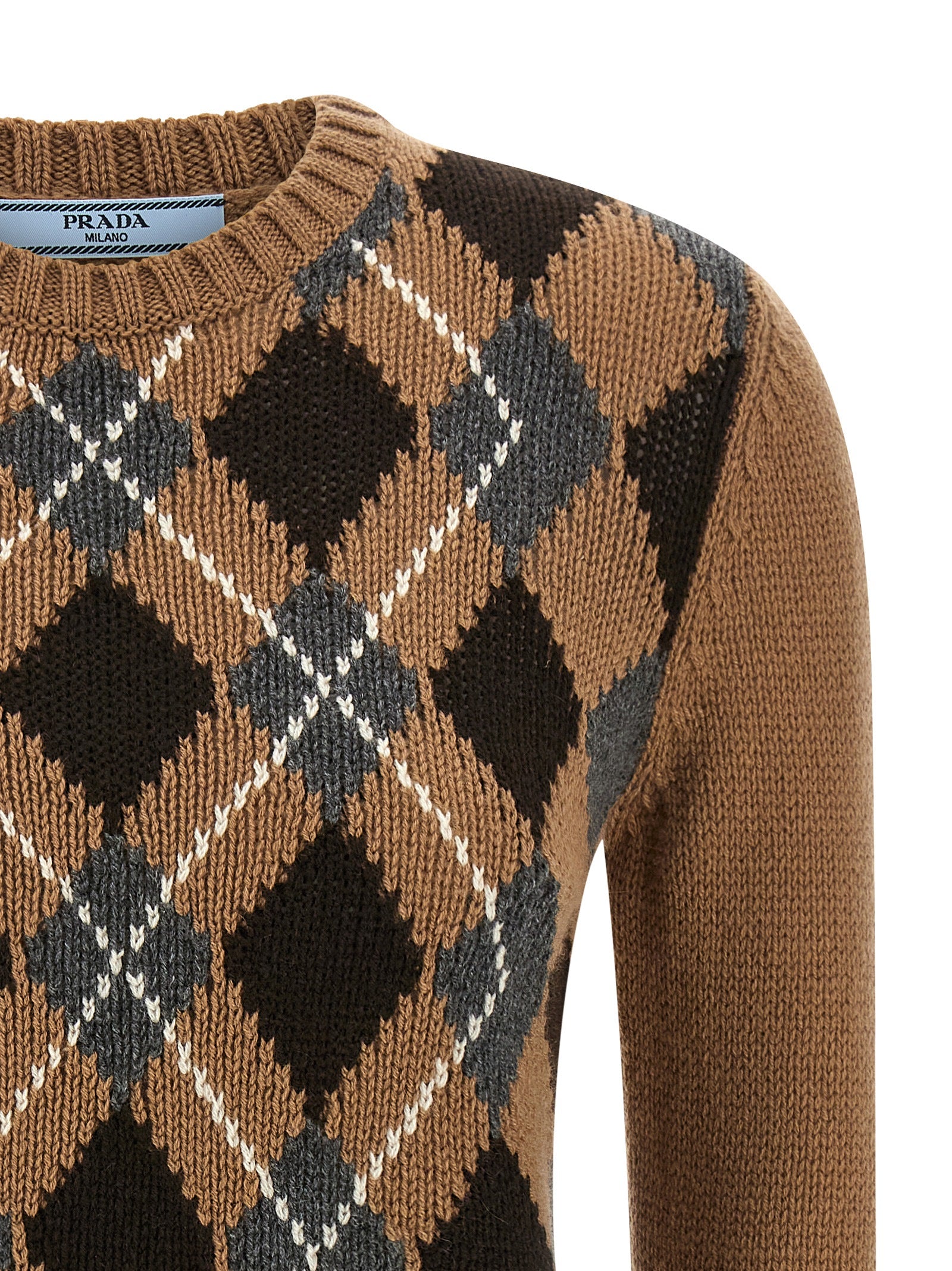 Prada Brown Cashmere Cardigan