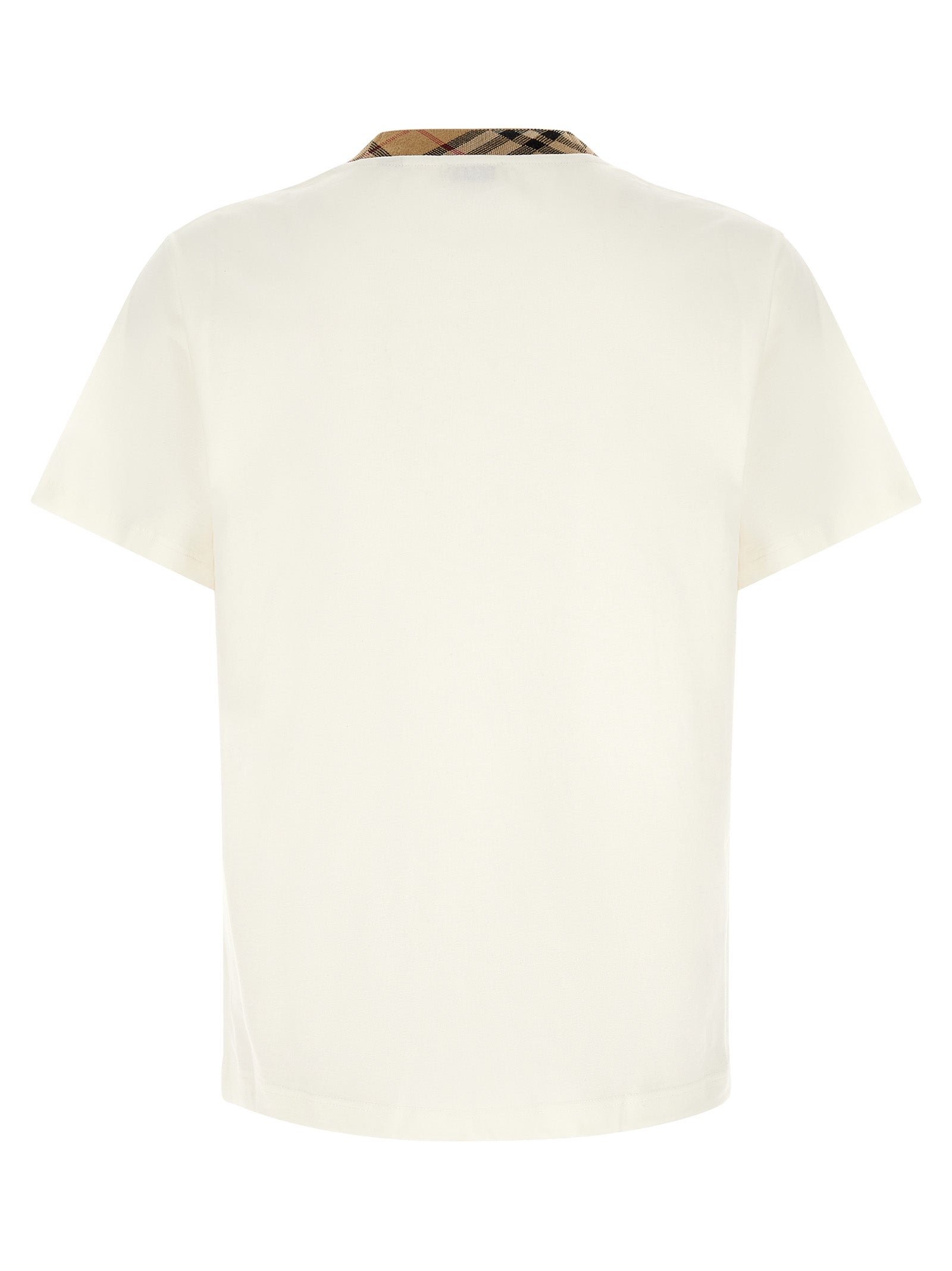 Burberry Beige Cotton T-Shirt