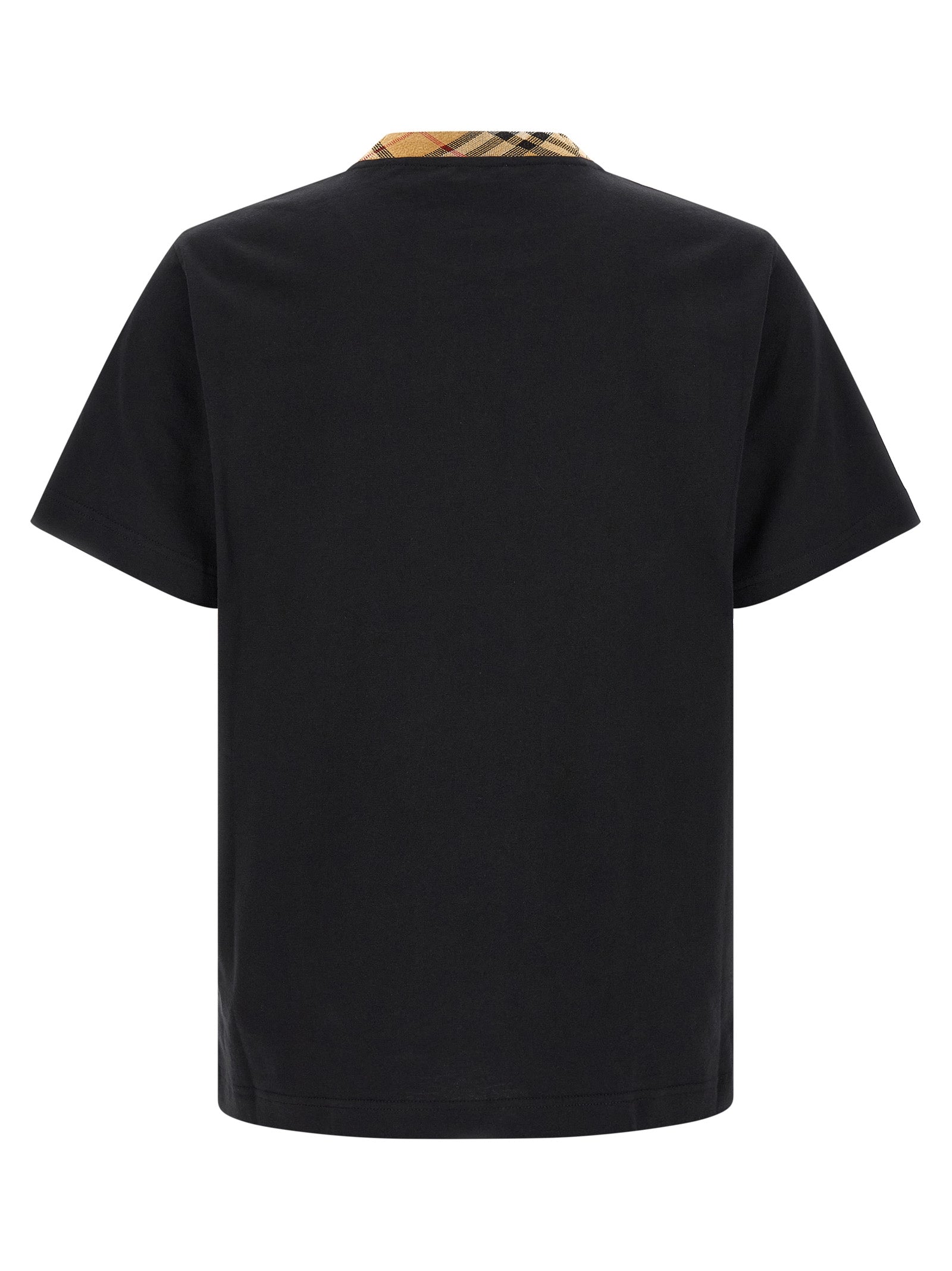 Burberry Beige Cotton T-Shirt