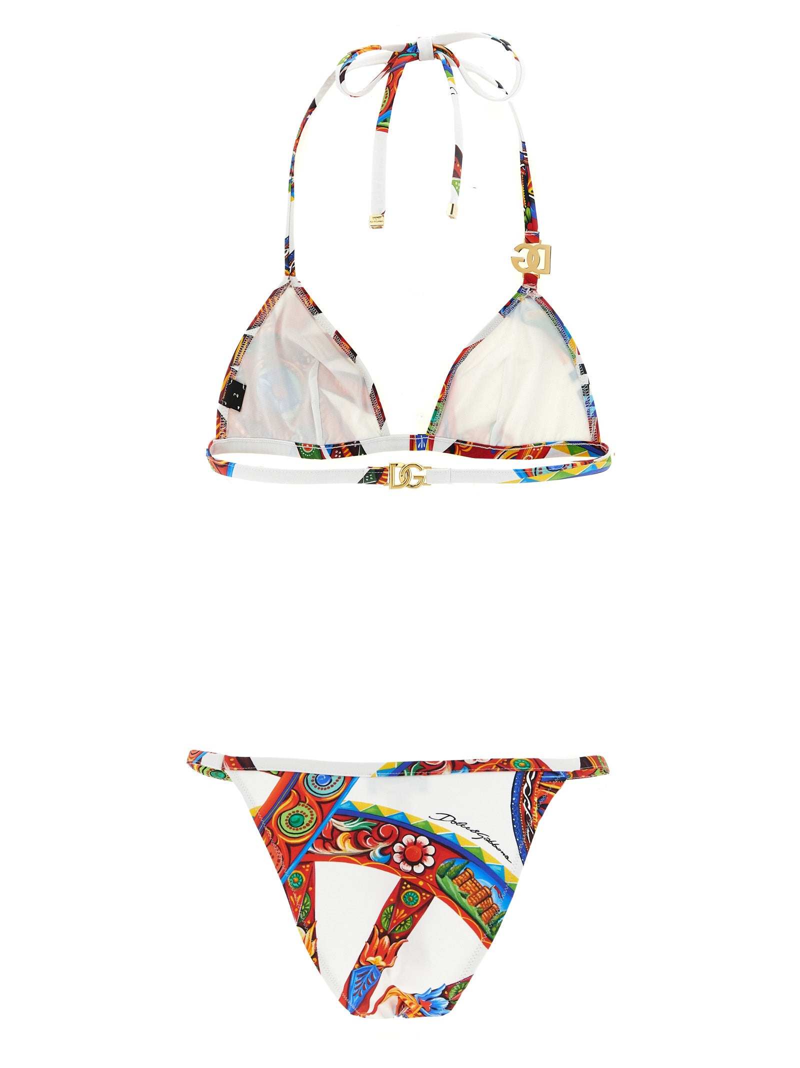 Dolce & Gabbana Multicolor Polyamide Bikini