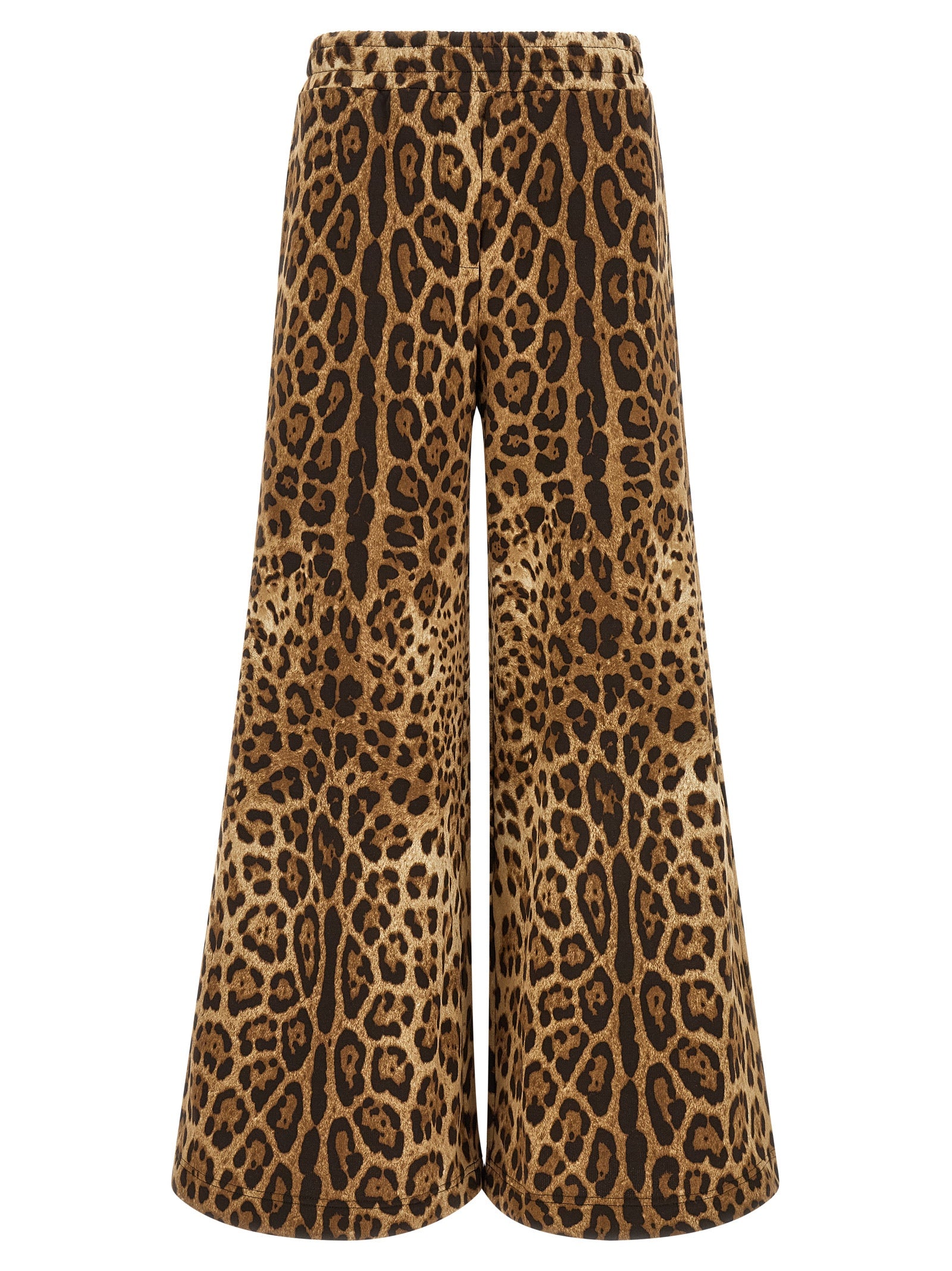 Dolce & Gabbana Brown Cotton Casual Pants