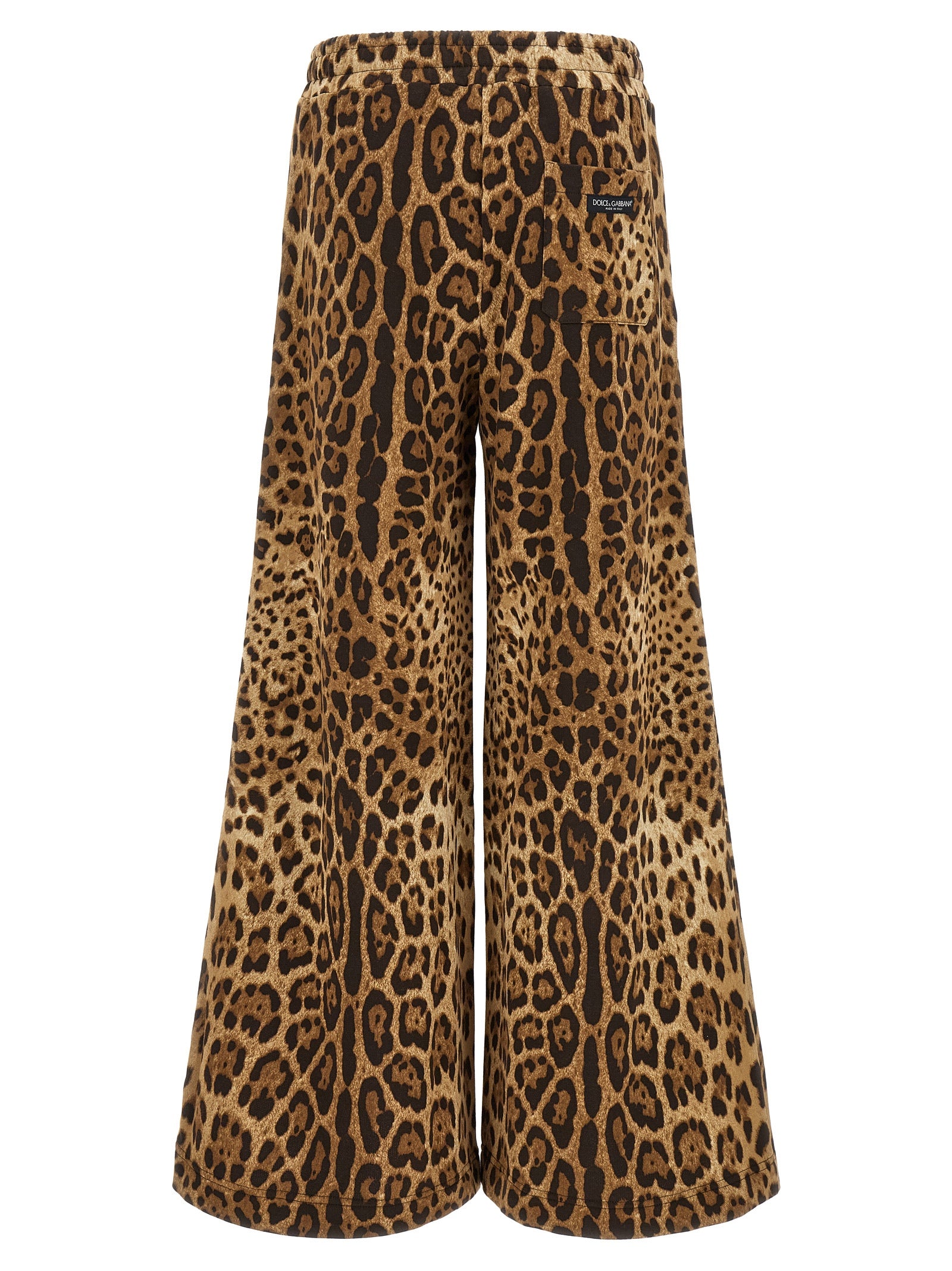 Dolce & Gabbana Brown Cotton Casual Pants