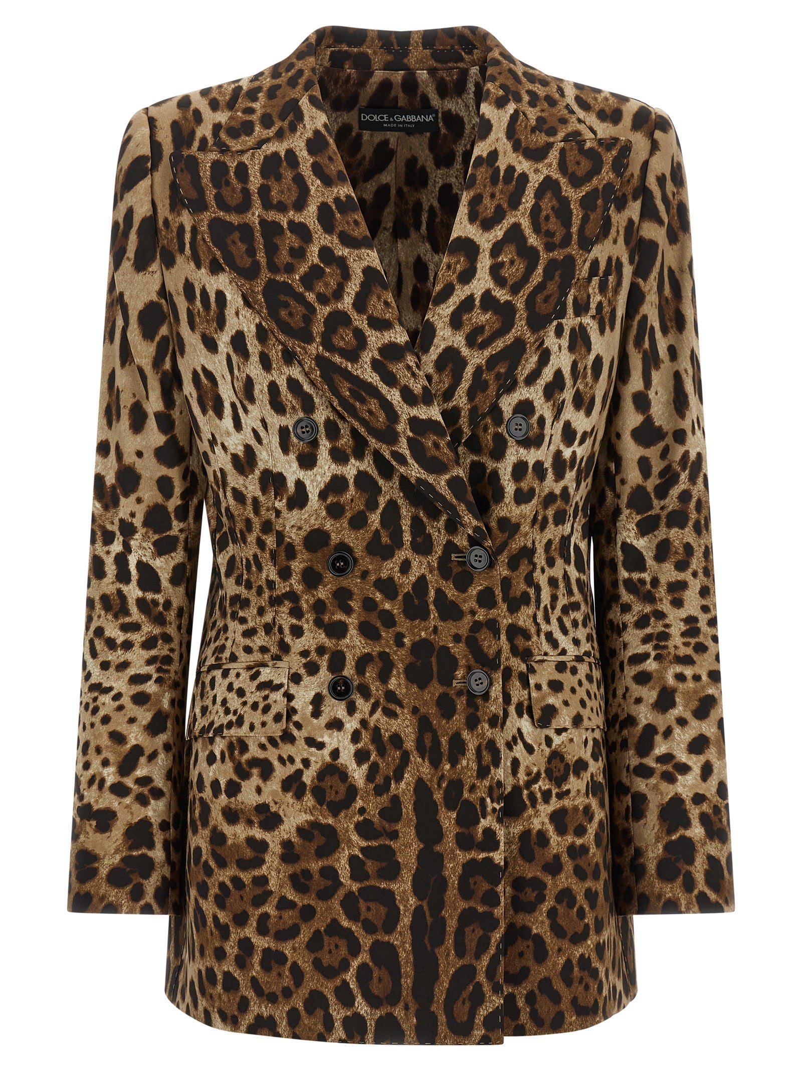 Dolce & Gabbana Brown Wool Blazer
