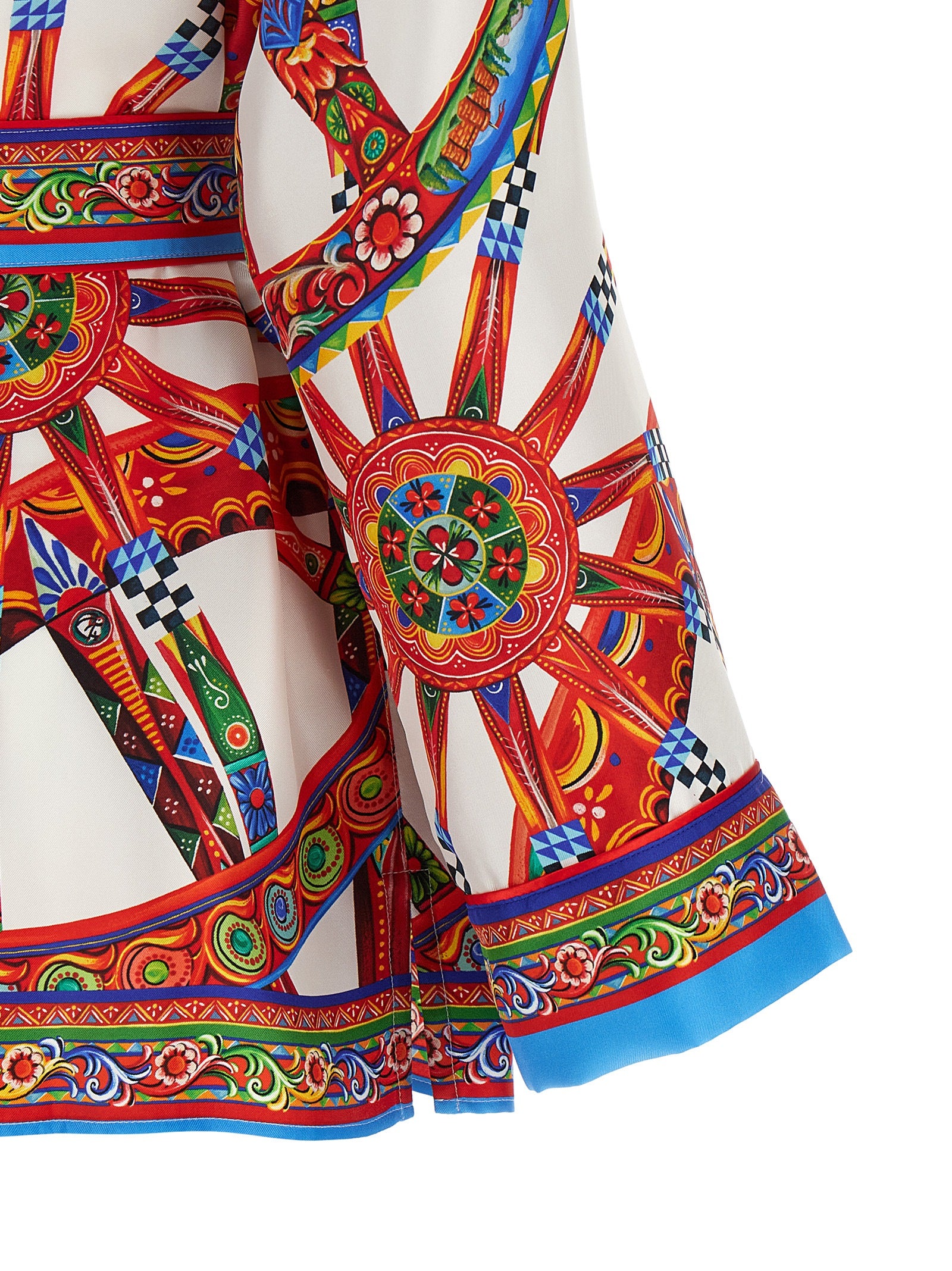 Dolce & Gabbana Multicolor Silk Blouse