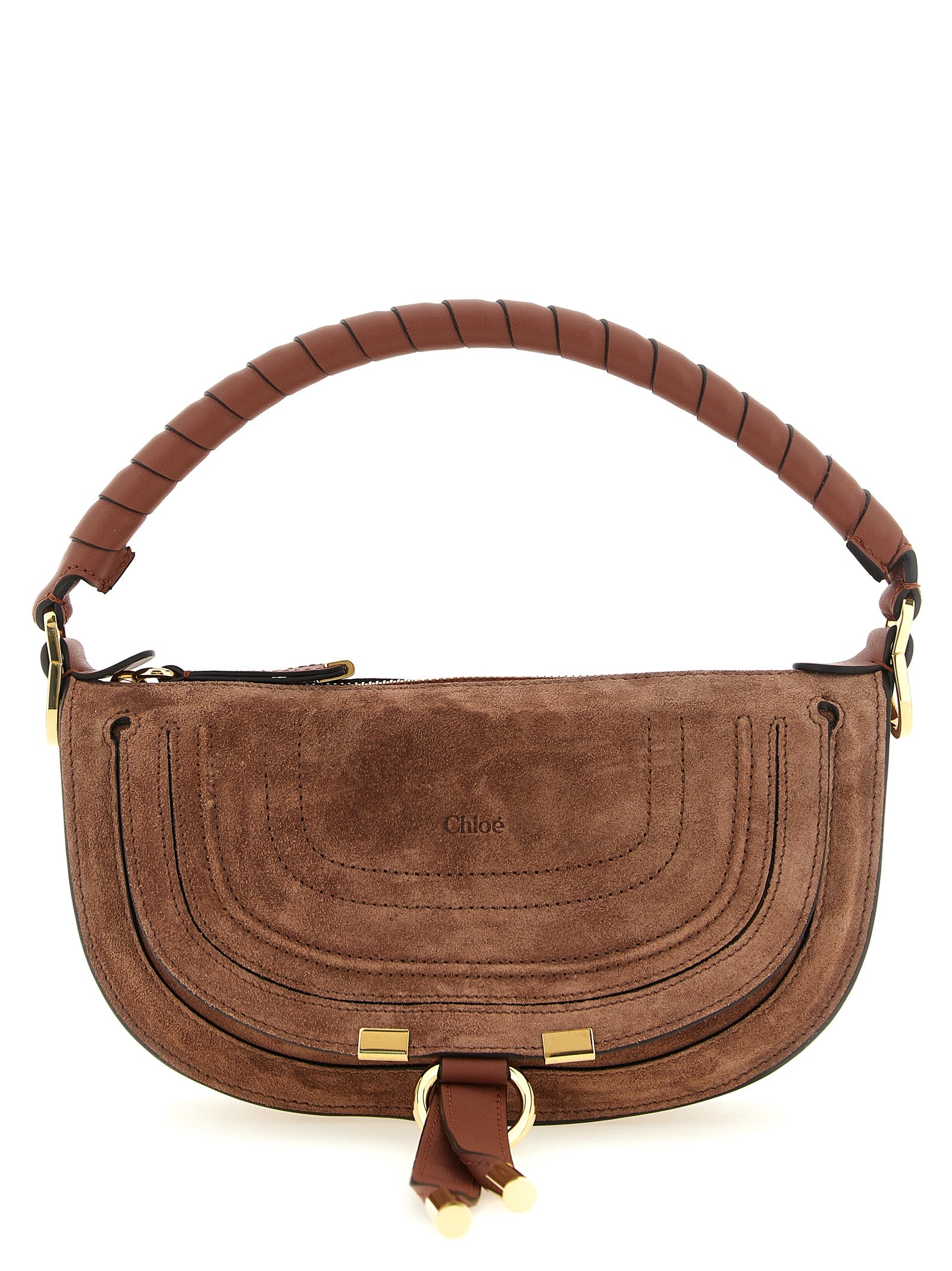 Chloé Brown Calfskin Shoulder Bag