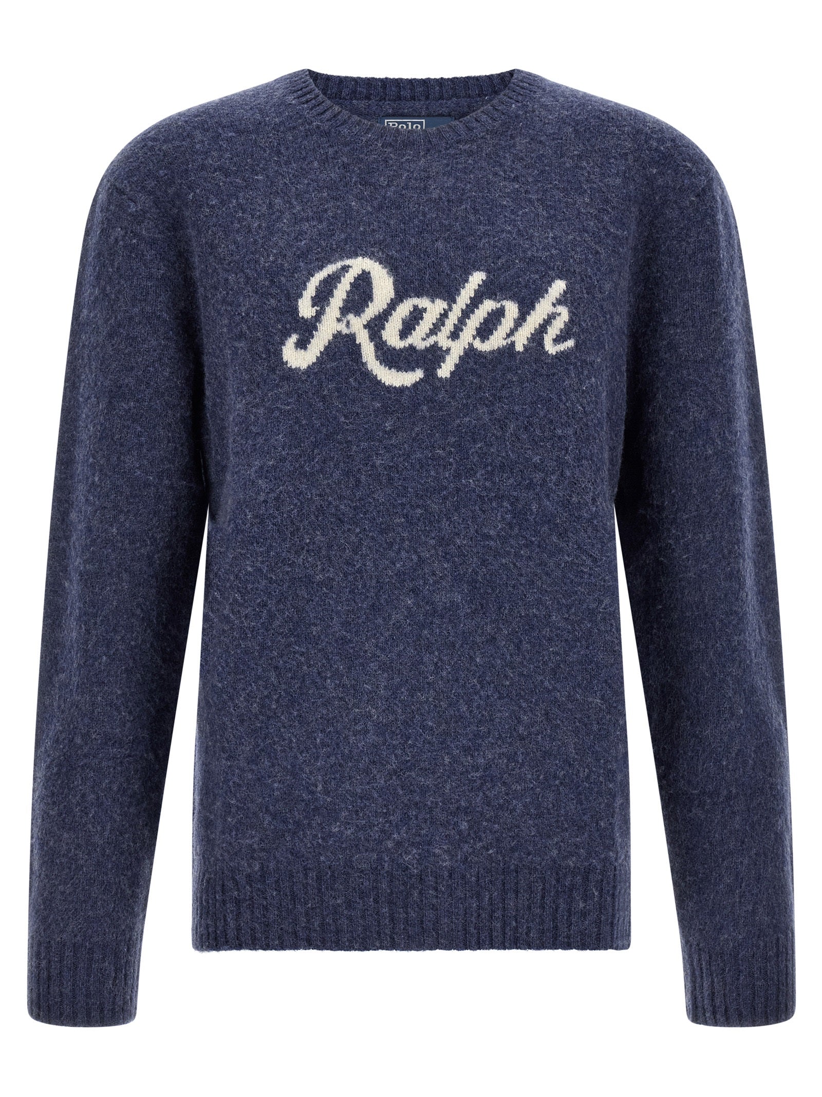 Polo Ralph Lauren Blue Wool Cardigan