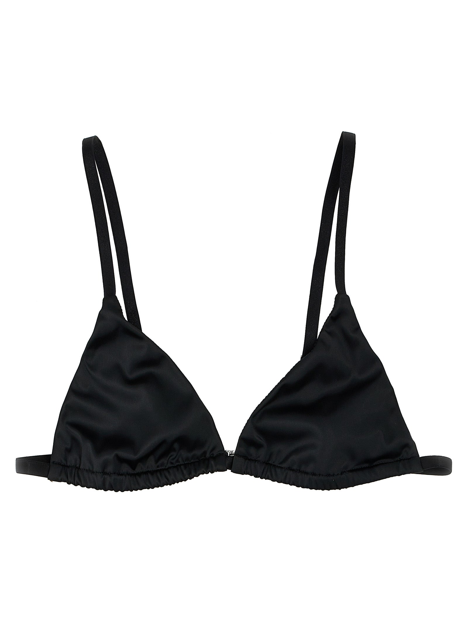 TOTEME Black Polyester Bra